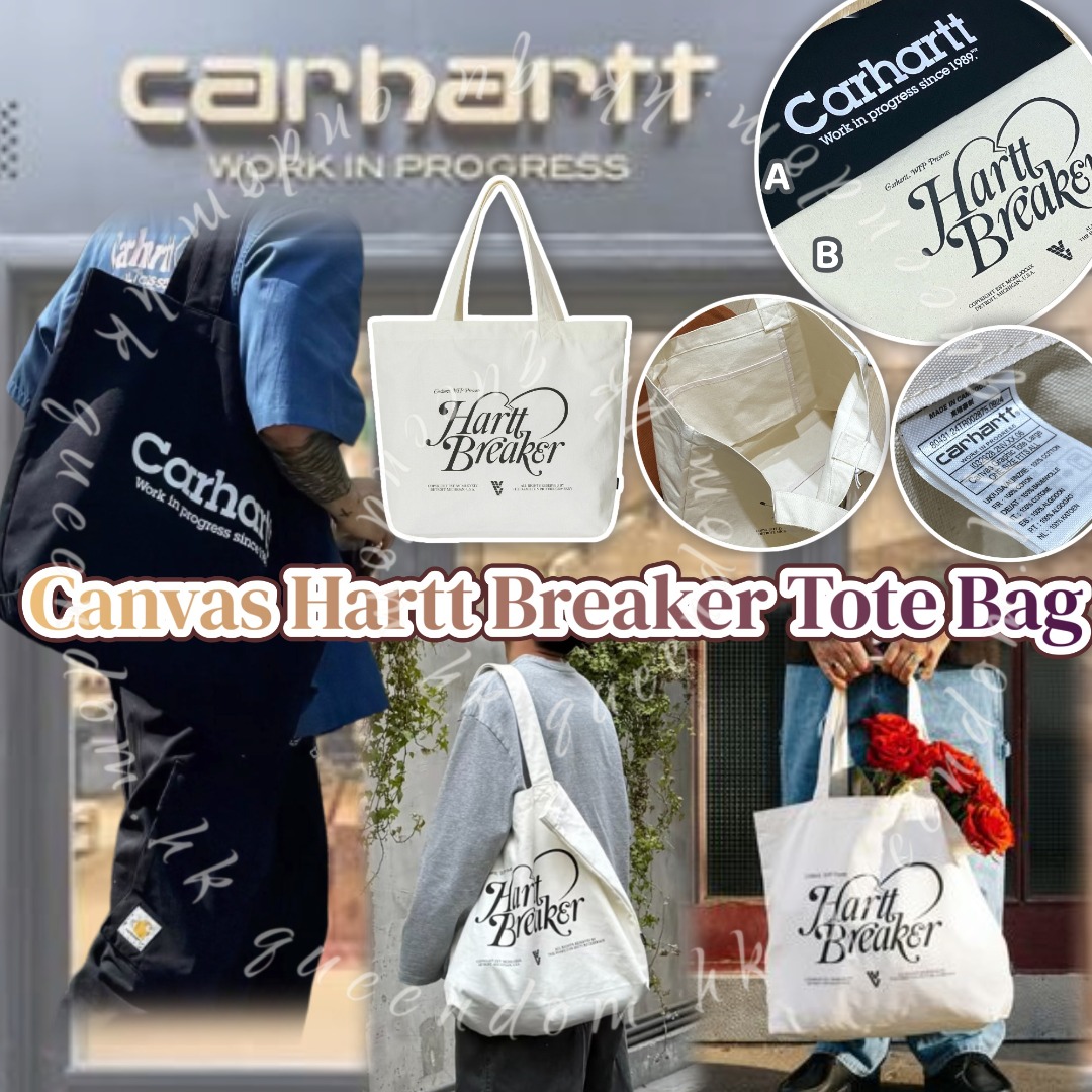 Carhartt WIP Canvas Hartt Breaker Tote  Bag 帆布手提袋