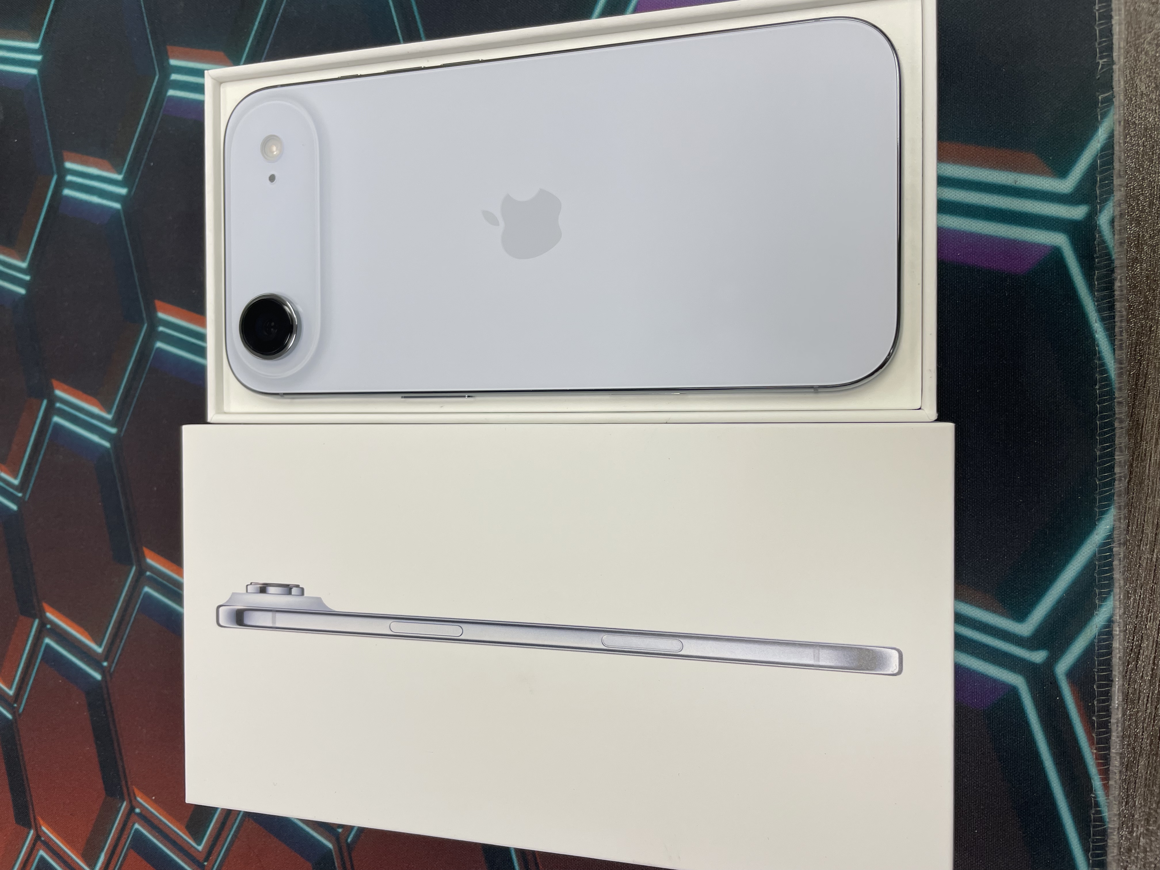 #7957 iPhone 17 air 512 全新機 電100 藍色