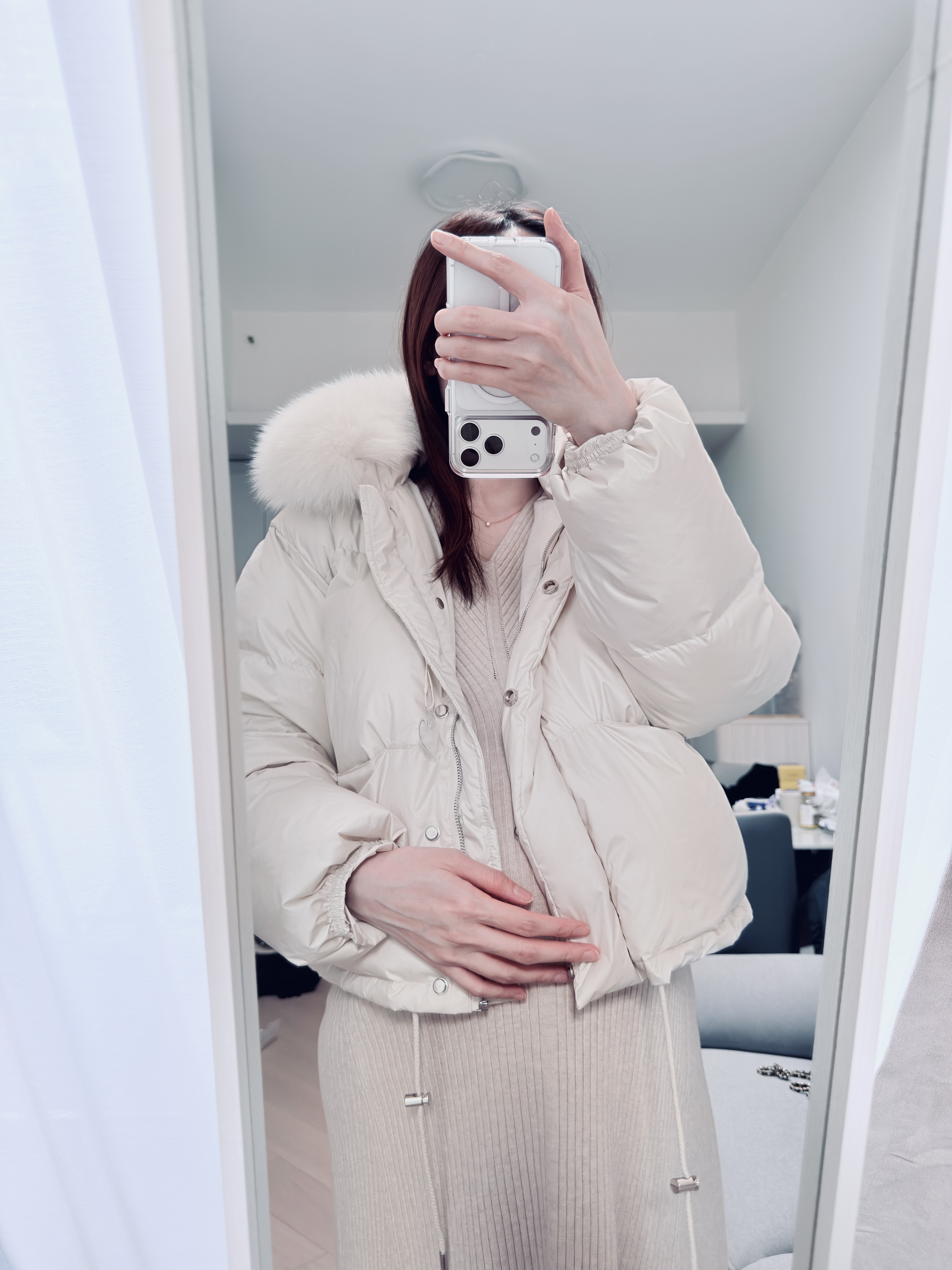 Super fluffy Down Coat