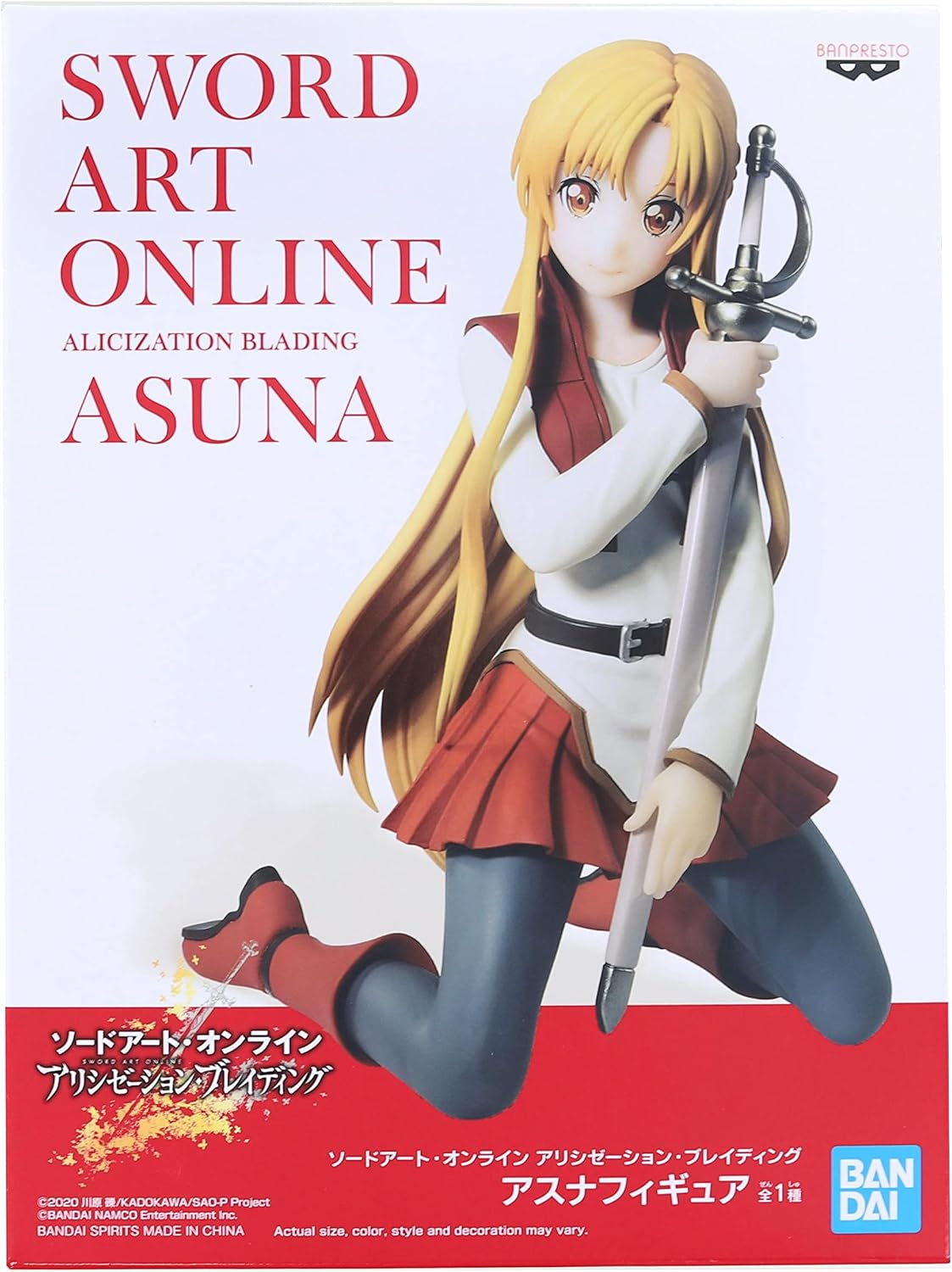 Banpresto, Figure: Sword Art Online, Asuna 刀劍神域 亞絲娜
