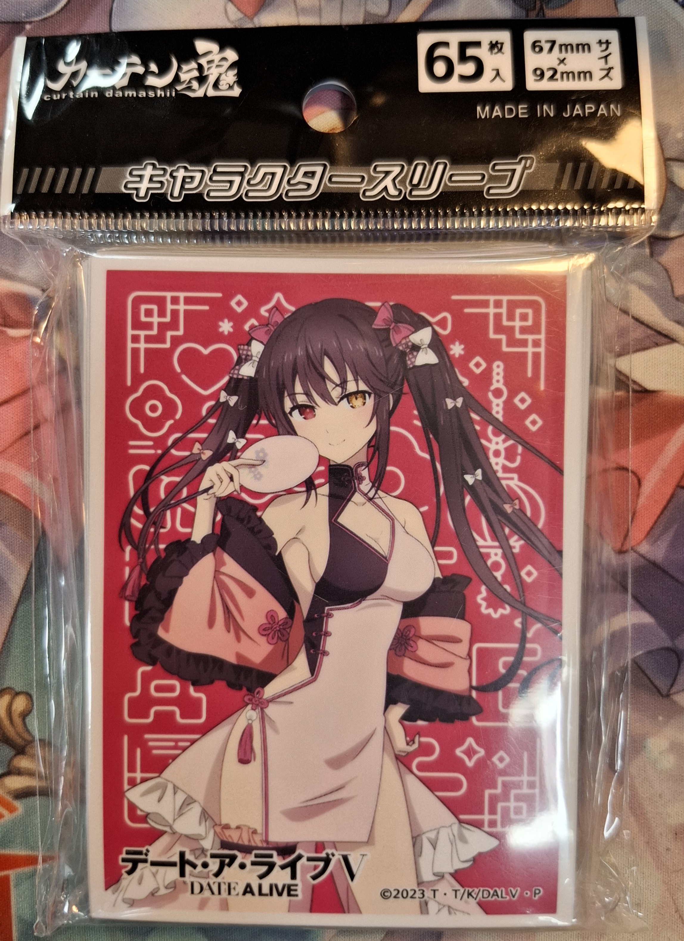 約會大作戰 DATE A LIVE 角色卡套 時崎狂三 67x92mm 65枚入