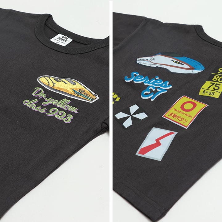 🆕【⭐訂購⭐】 🇯🇵日本直送 🌀#新幹線 閃閃珠片/刺繡 長袖 tee［3款選］🌀[PLHA-0112] [260930]