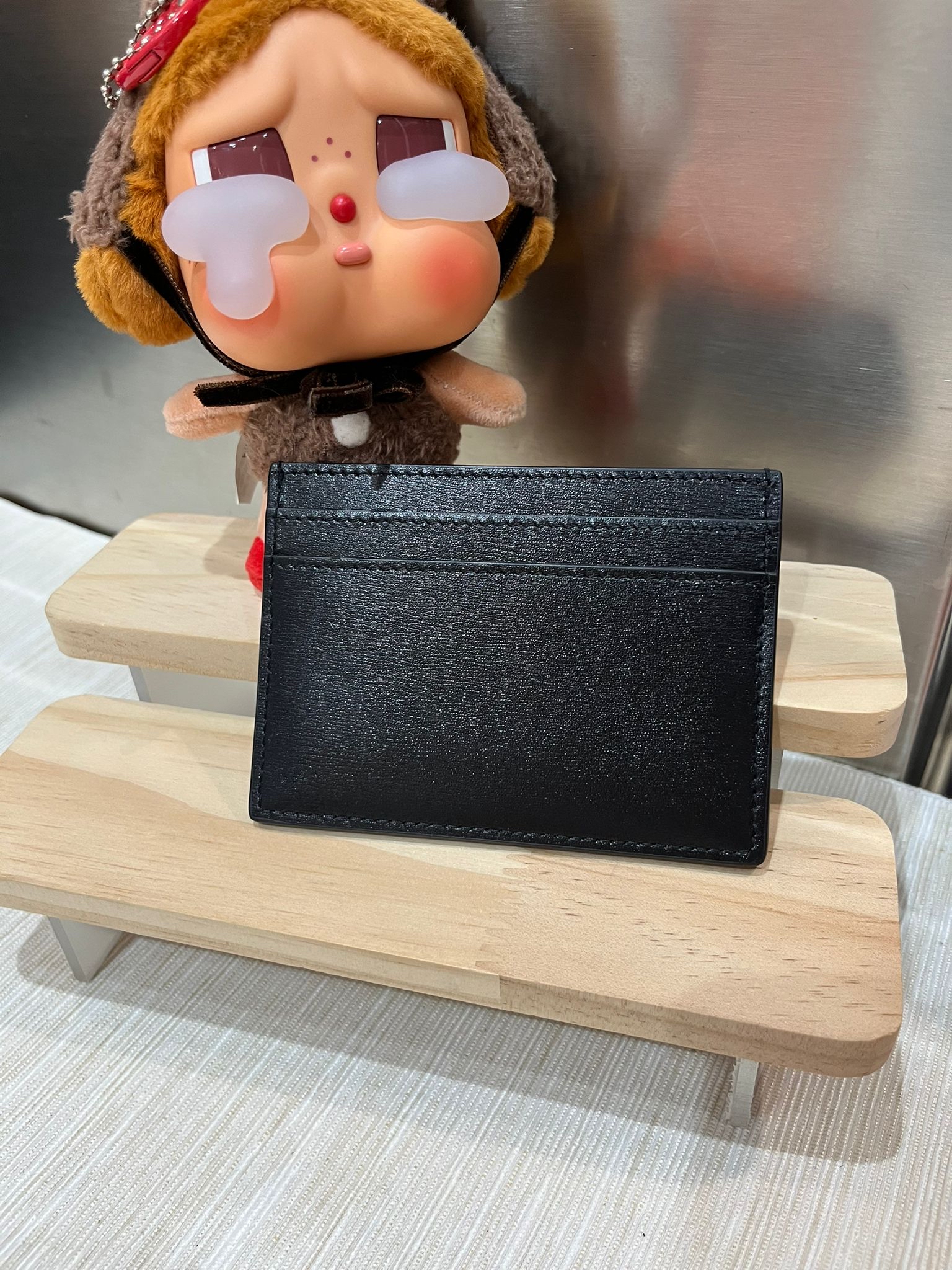 YSL Card Holder 黑色牛皮金字 100%Authentic, 99%New