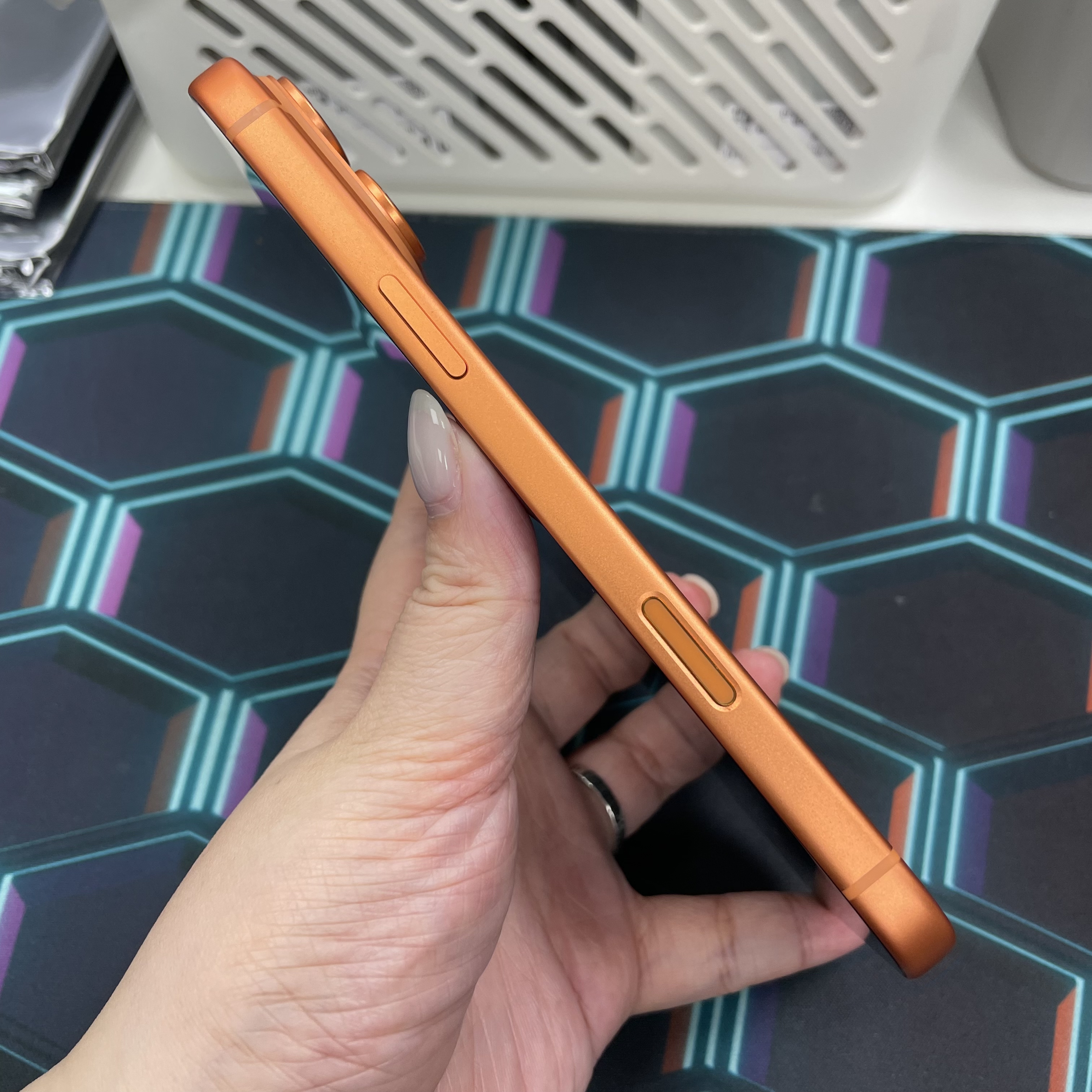*6611 17 Pro Max 完美機 256GB 電100 橙色 orange