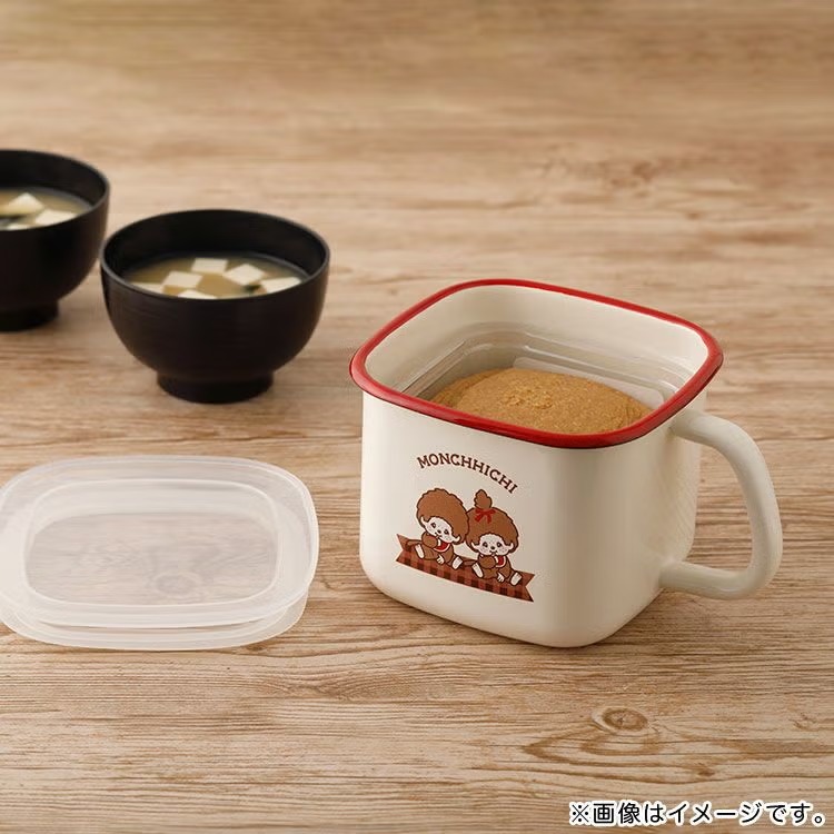 FUJIHORO MONCHHICHI 琺瑯味噌盒 - 03260144