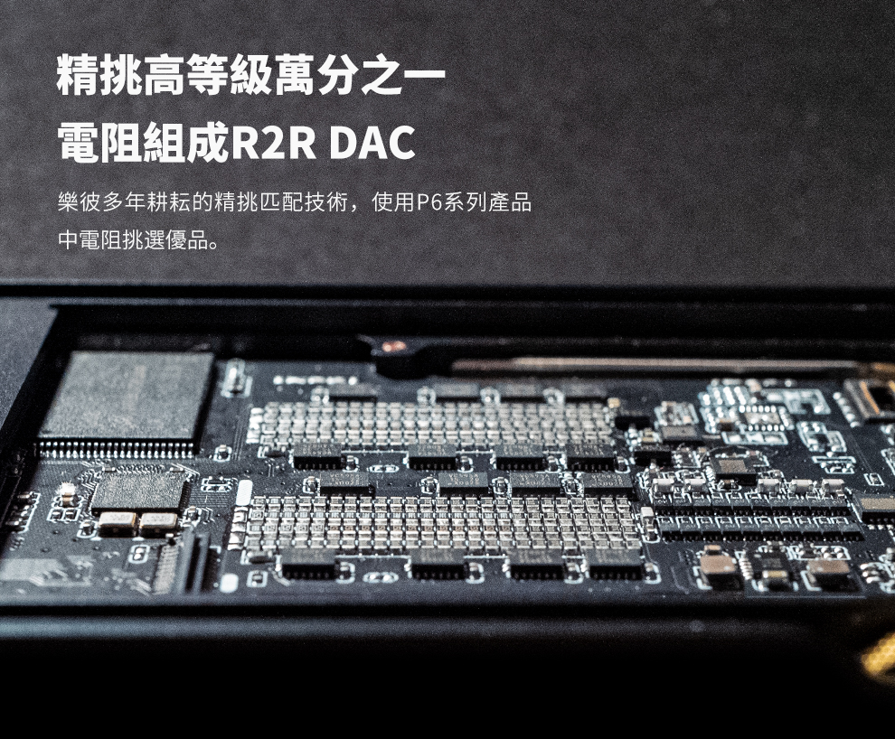 LUXURY & PRECISION P6 PRO 至高聽感分立R2R便攜播放機