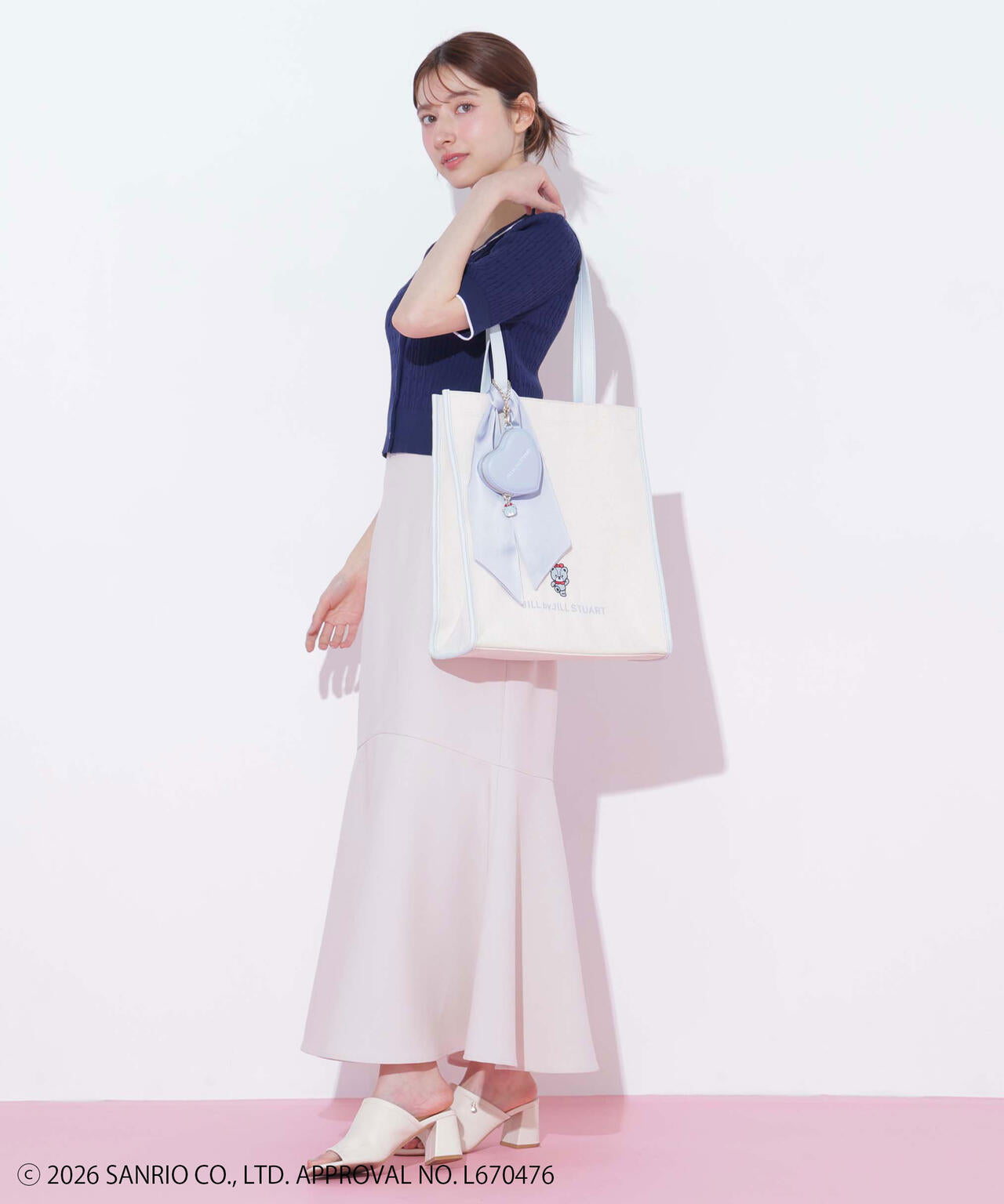 🎀【預訂】 JILL by JILL STUART Tiny Chum Collaboration Tote Bag - Blue