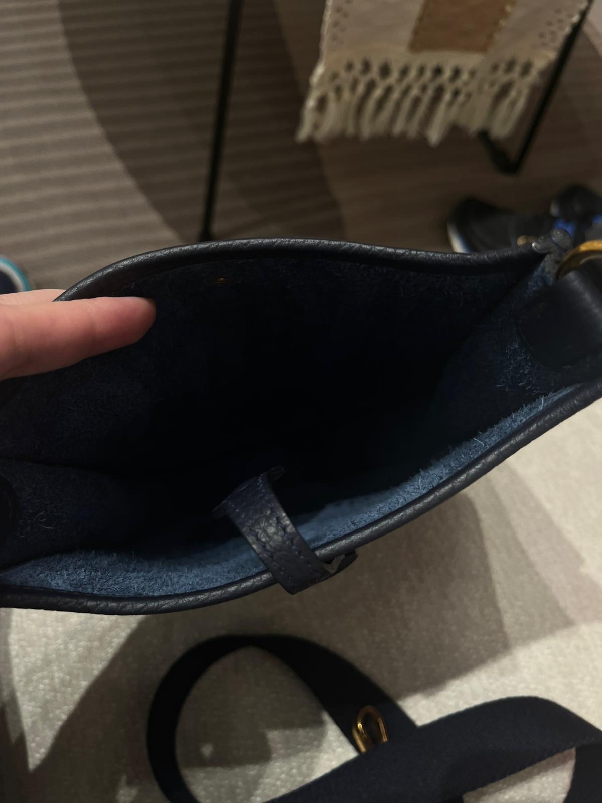 Hermes Mini Evelyne Stamp W 午夜藍BLEU NUIT/BLEU INDIGO 100%Authentic, 98%New ✅收據✅Dust bag 