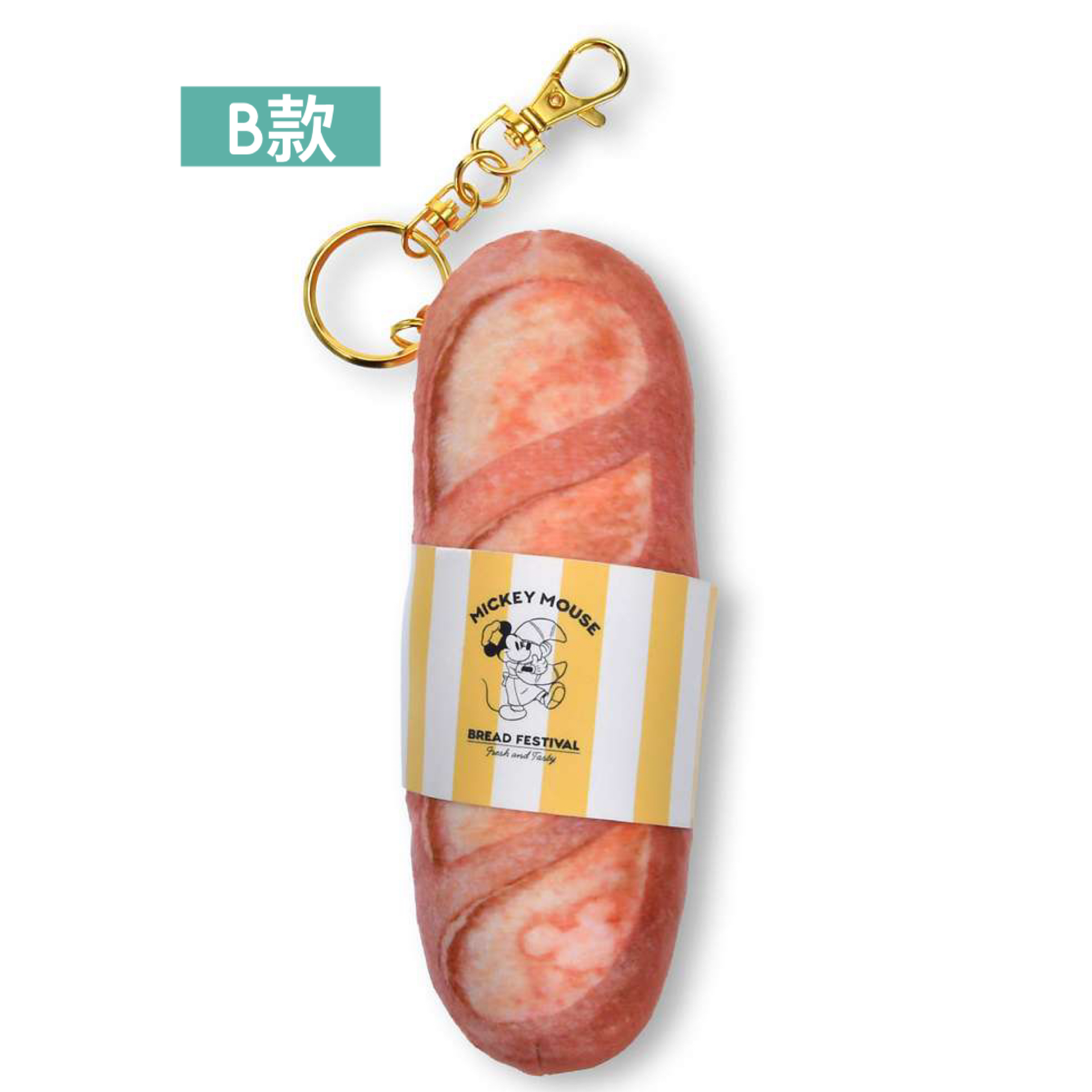 日本預訂📍日本迪士尼MICKEY'S BAKERY系列 - 麵包造型吊飾 31/3日本開售