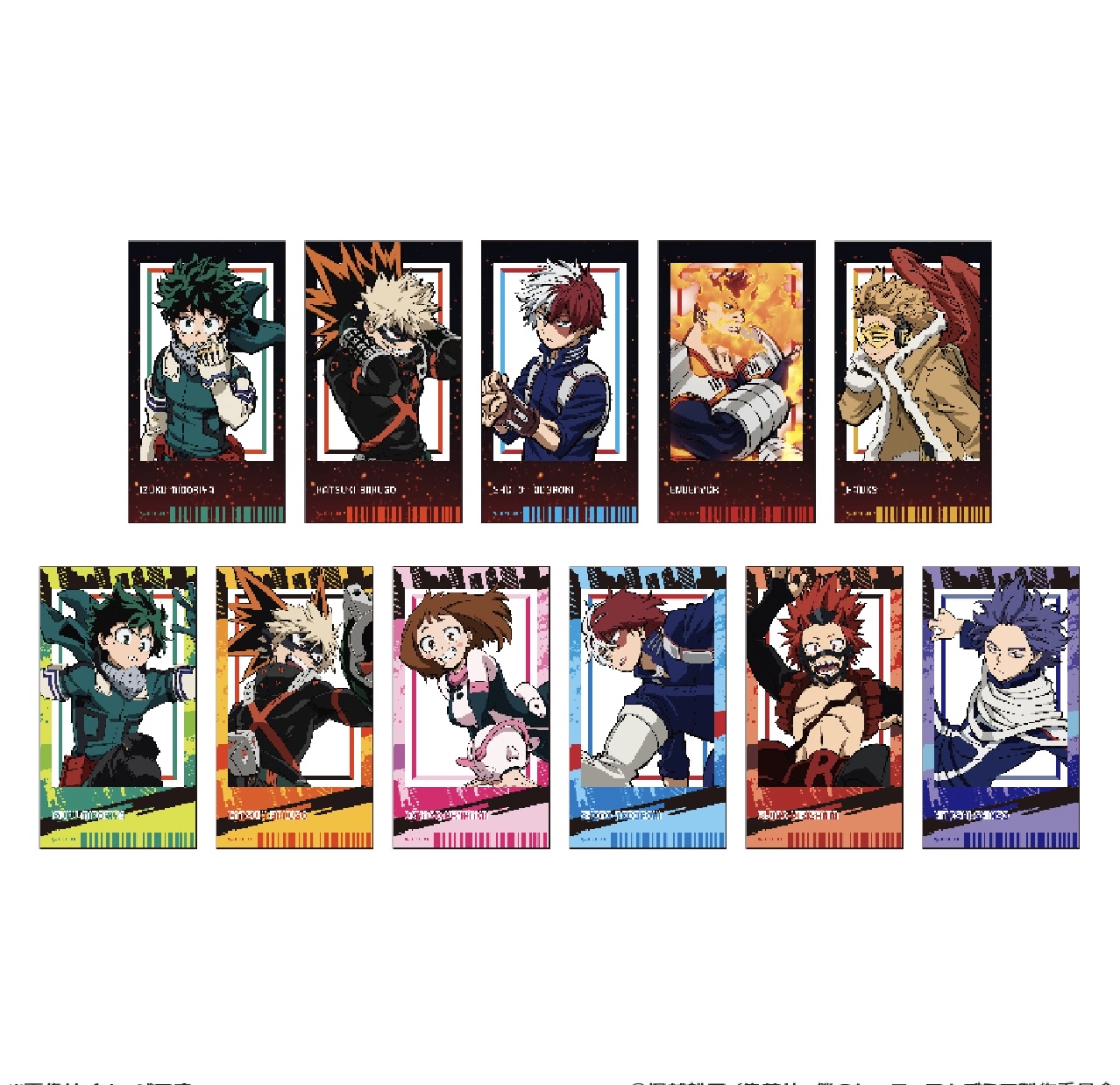 Preorder預9/2026年我的英雄學院10周年記念 clear card vol2原盒