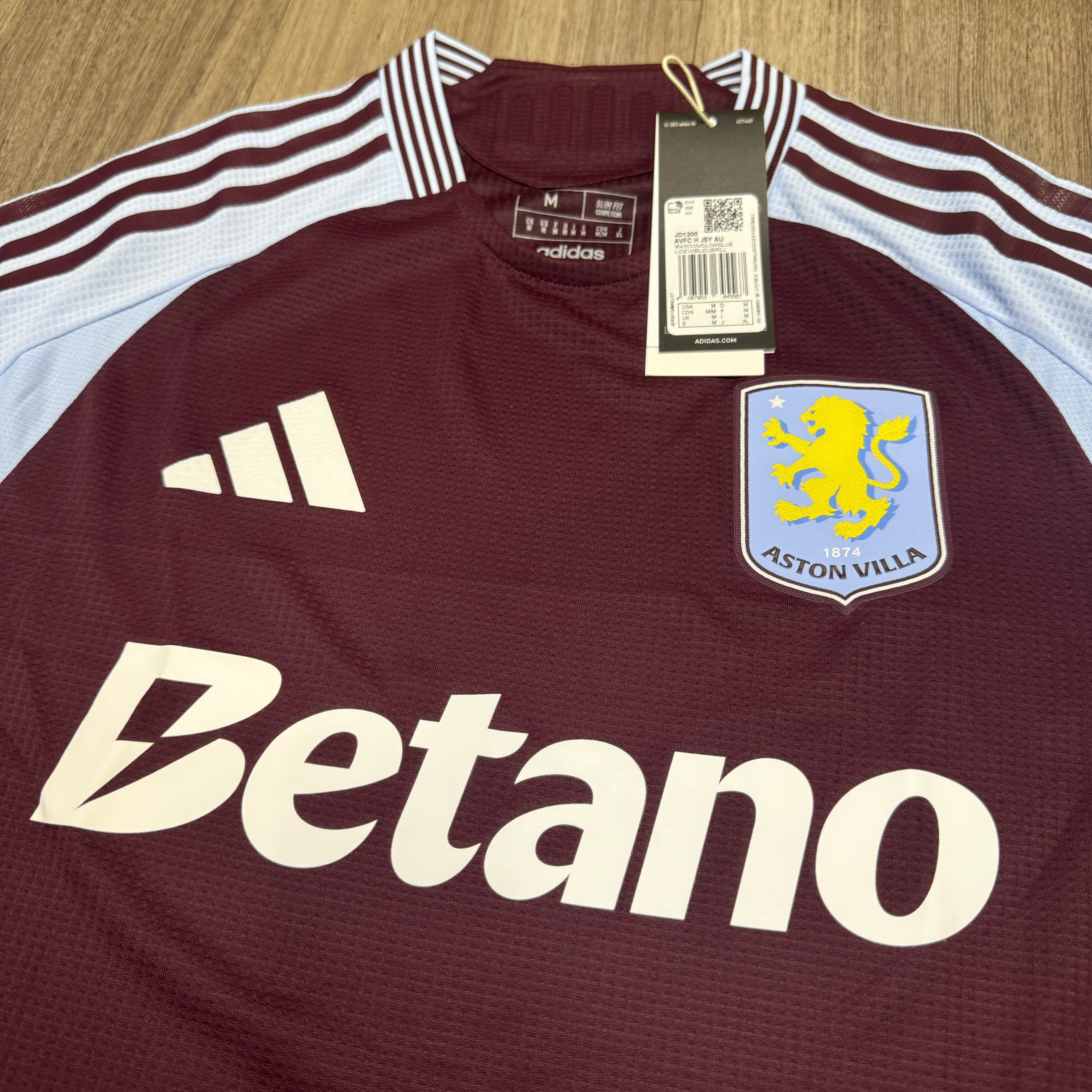 Aston Villa 24/25 player issue home shirt (Bnwt)