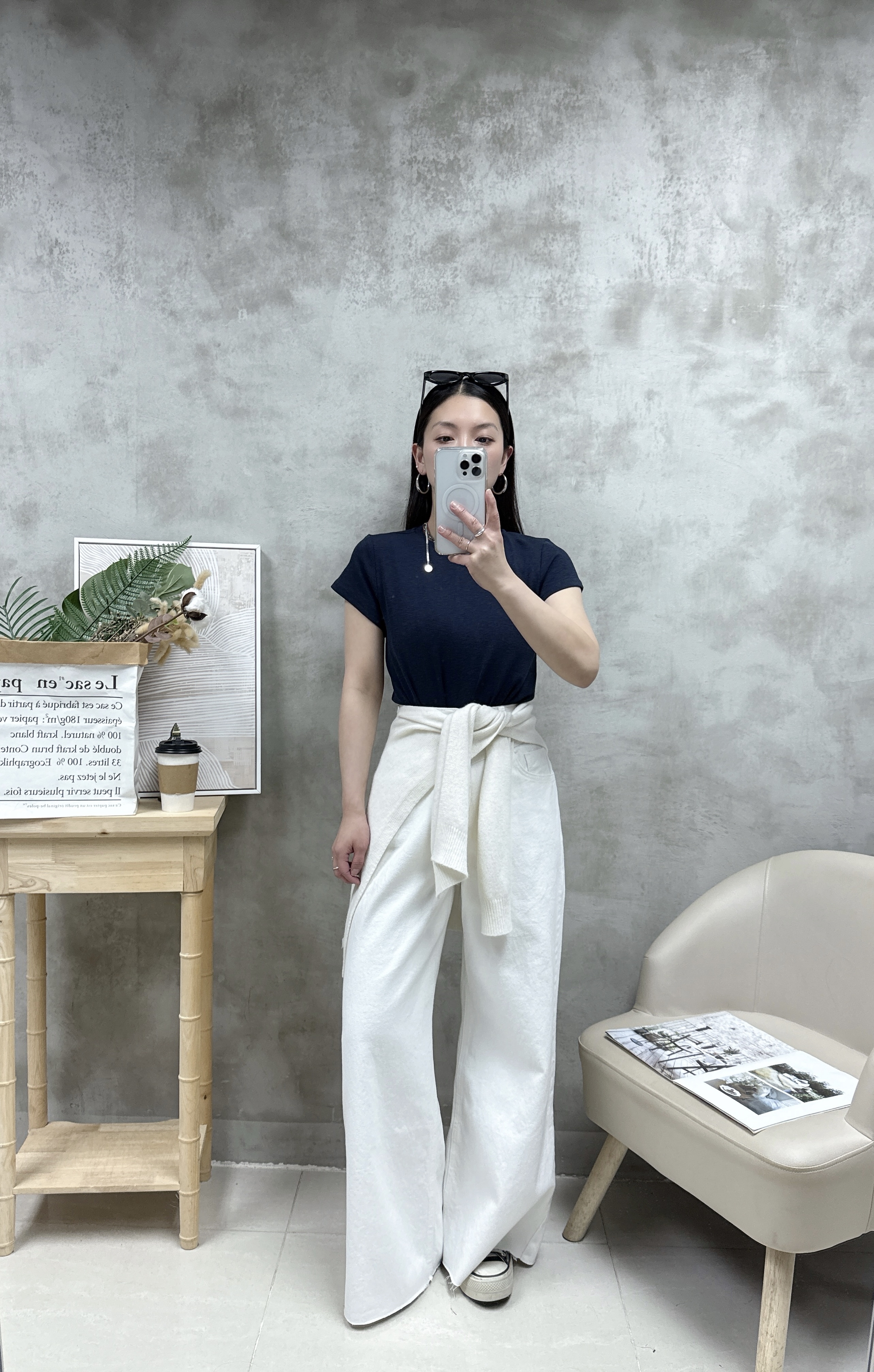 後骨凈色Tee（新版）