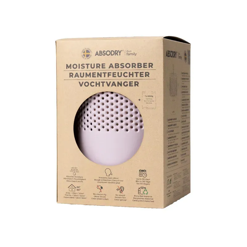 Absodry Duo 家居吸濕劑丨有效去除潮濕丨異味丨無需用電丨人寵無害【3/29截單，預計 :4月中至尾發貨】】