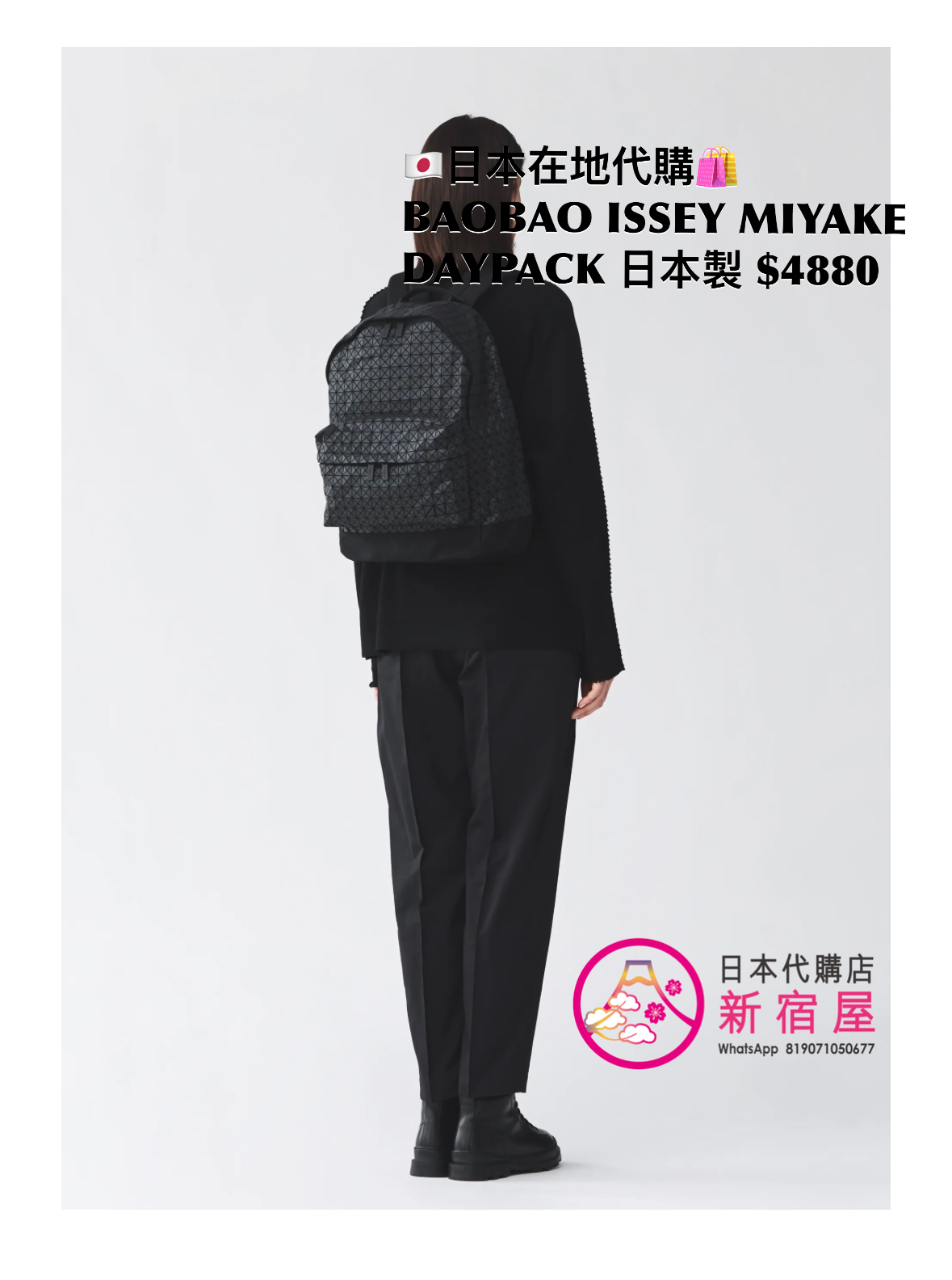 BAOBAO ISSEY MIYAKE DAYPACK