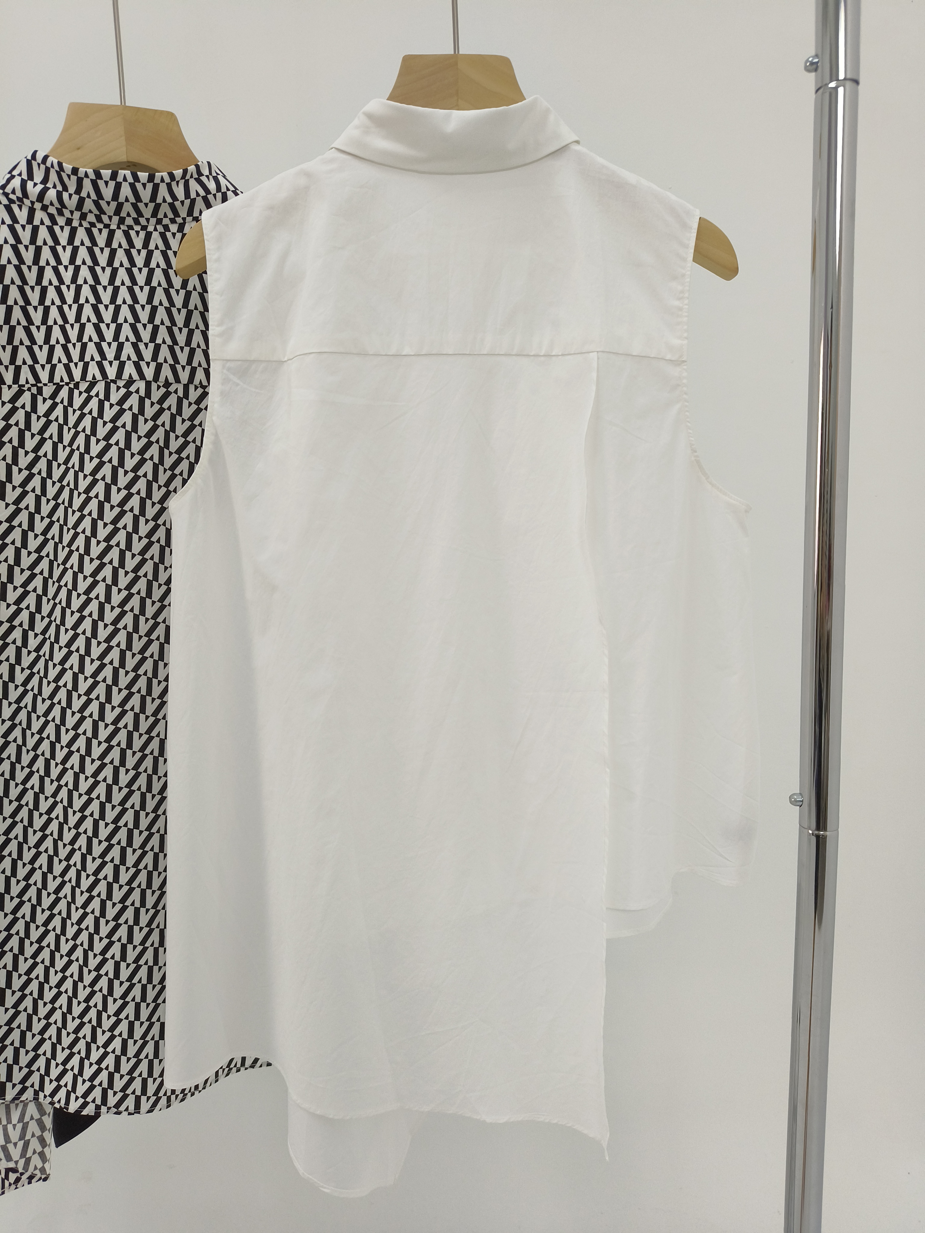 【设计师款】立领不规则衬衣