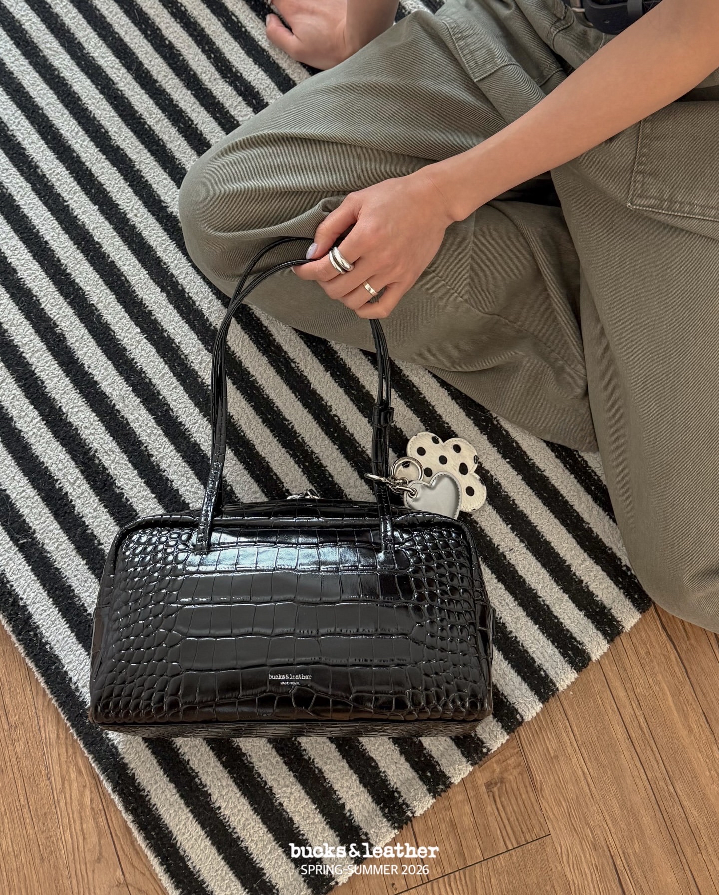 【26SS】 預訂_French Toast Bag by Bucks & leather