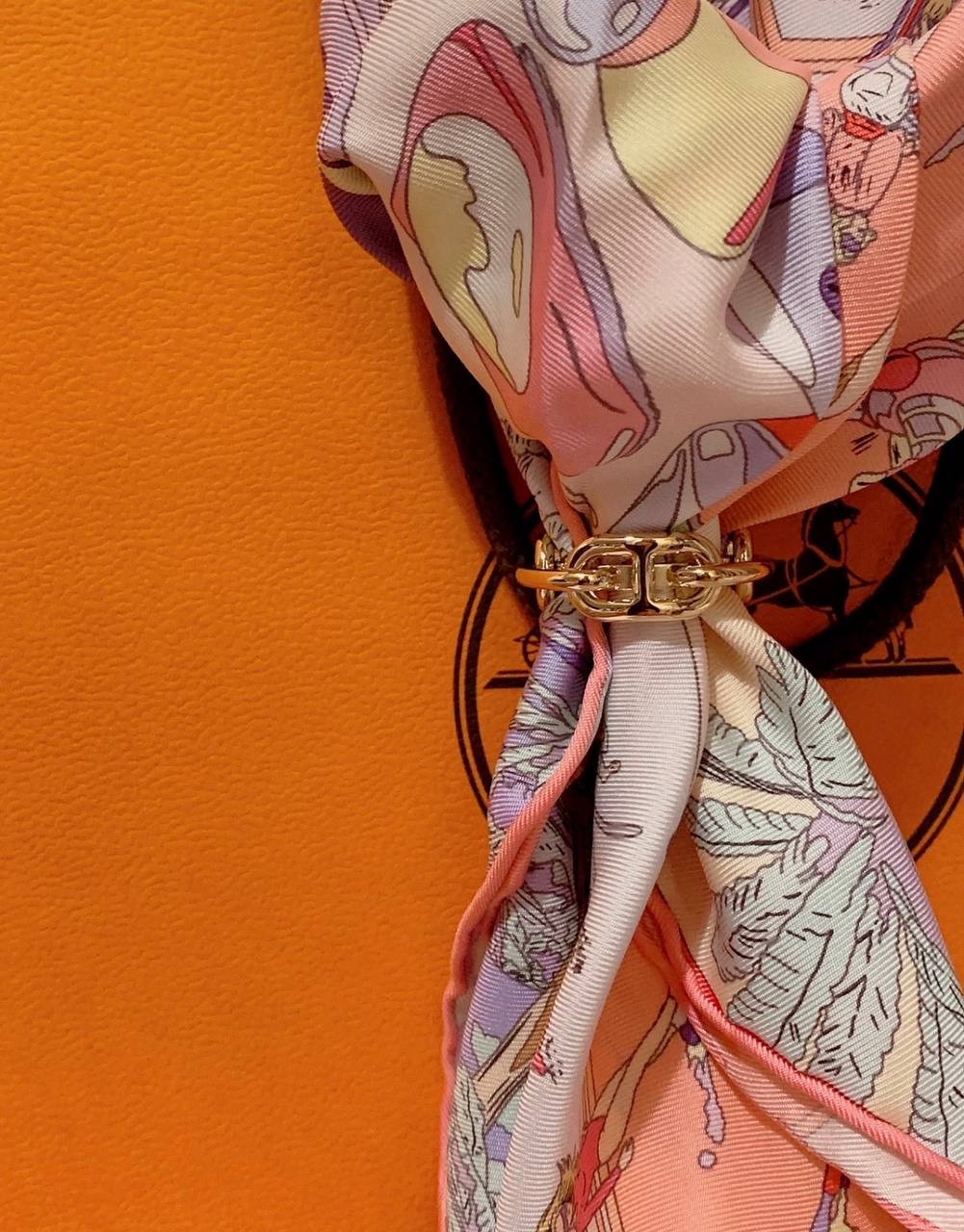 現貨價✨🤍Hermes Regate 90 scarf ring 玫瑰金色🫶🏻For 90cm x90cm 絲巾用 有盒送禮