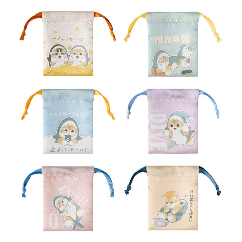 🌸 【預訂】索繩袋 (隨機) - Mofusand 18/9新品