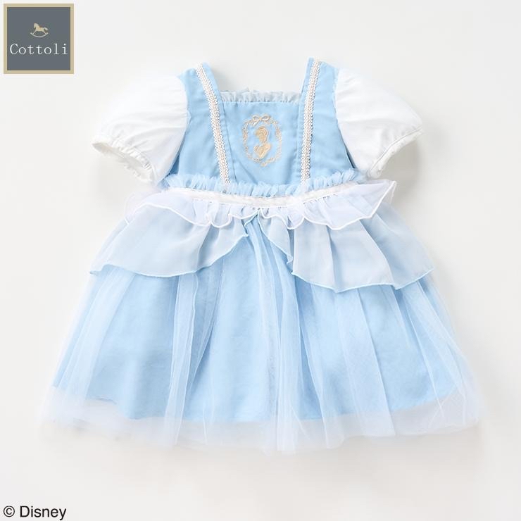 🇯🇵限量預訂 日本直送🇯🇵Cottoli x Disney公主系列灰姑娘短袖連身裙