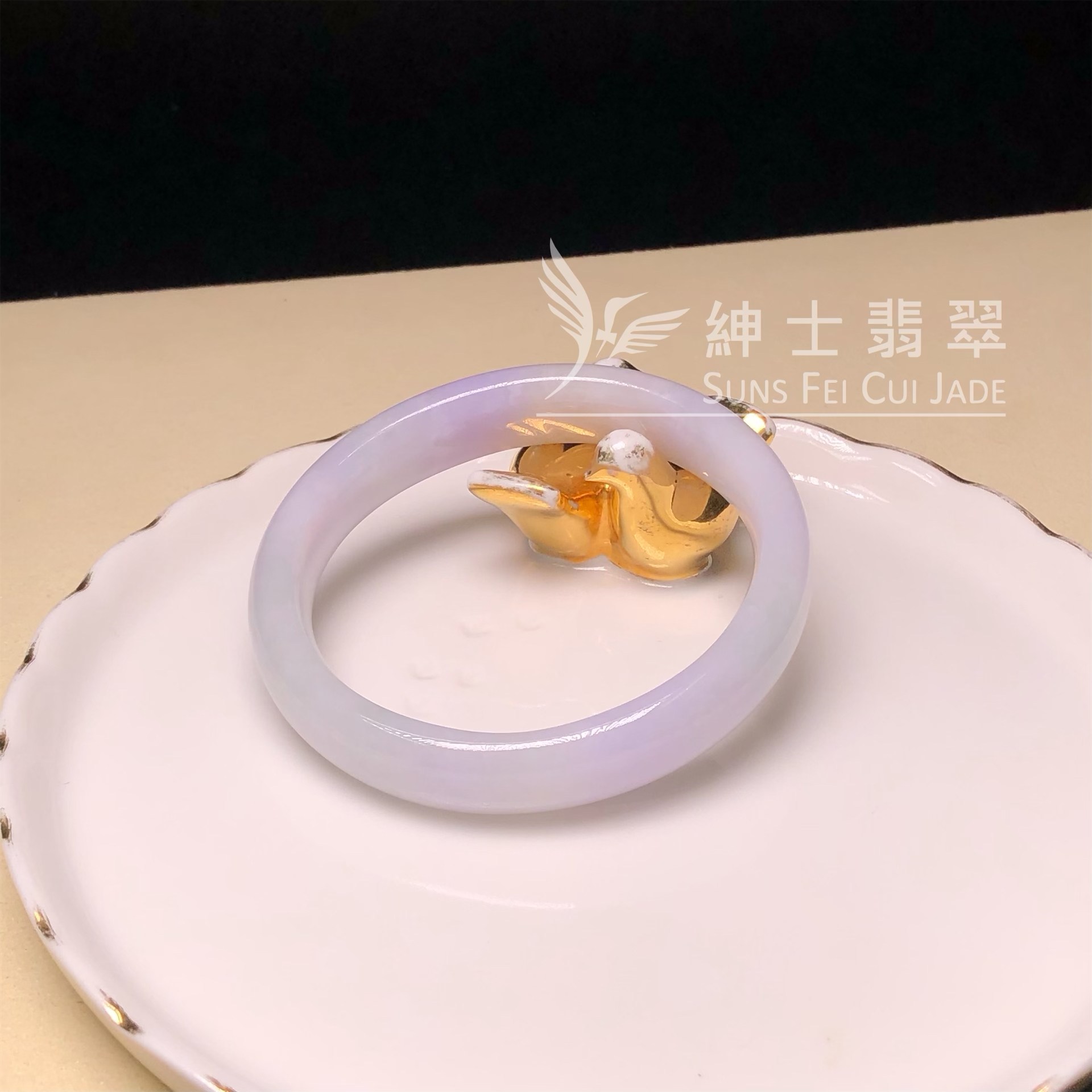 C06321 紫羅蘭貴妃鐲53.5mm