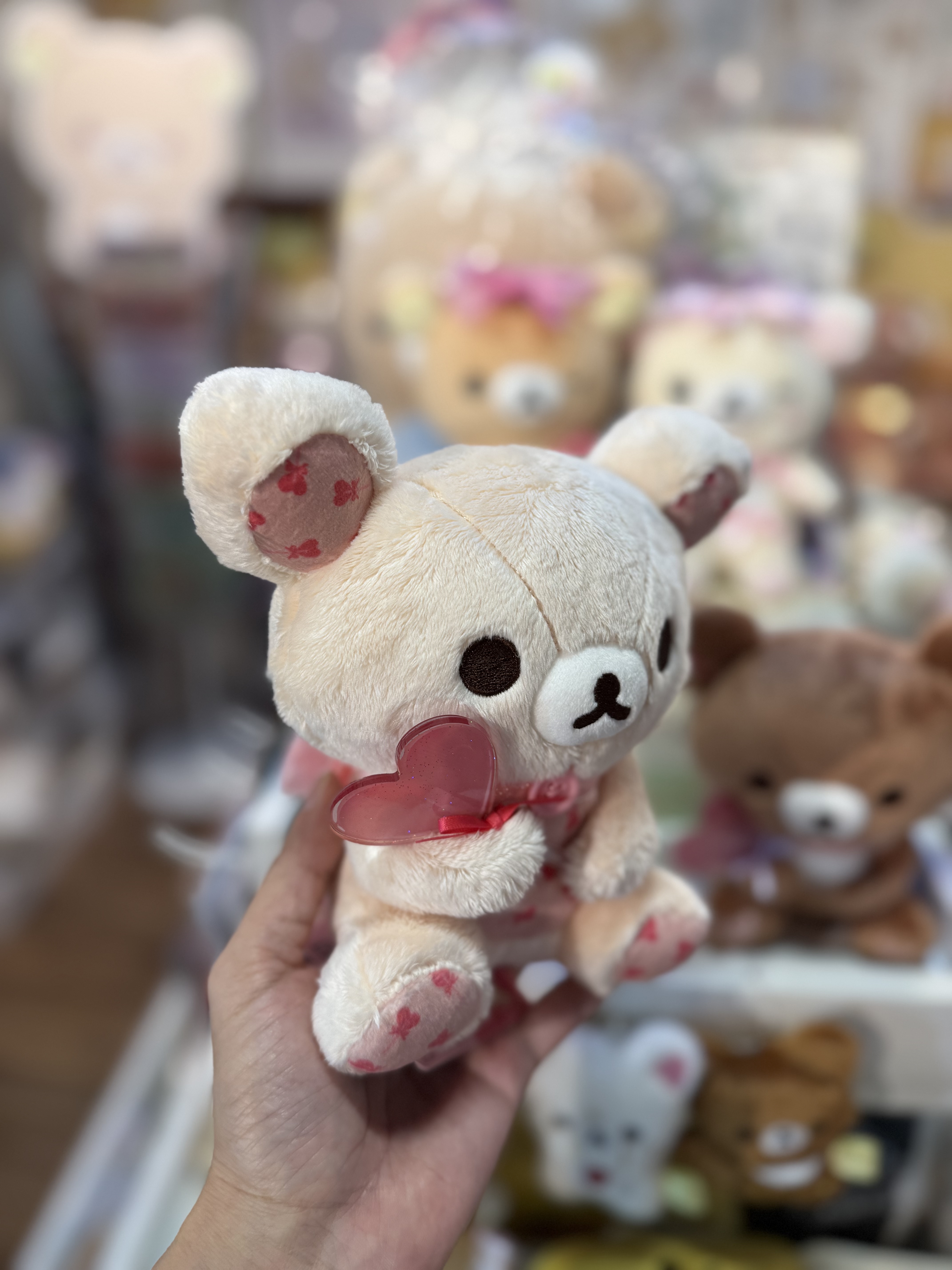 《現貨》全新日本專店限定 Rilakkuma情人節造型公仔