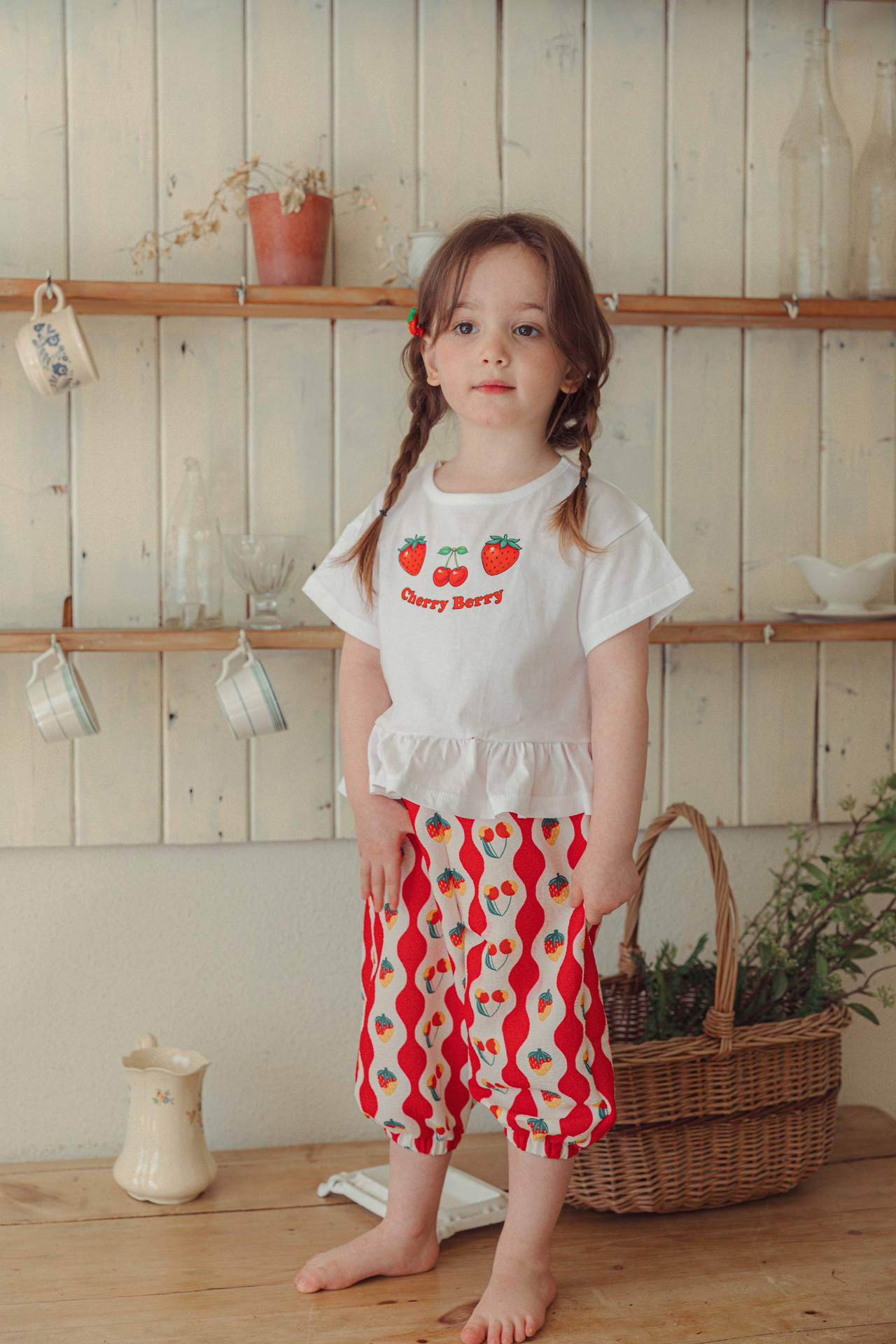 士多啤梨🍓 Ruffle Top
