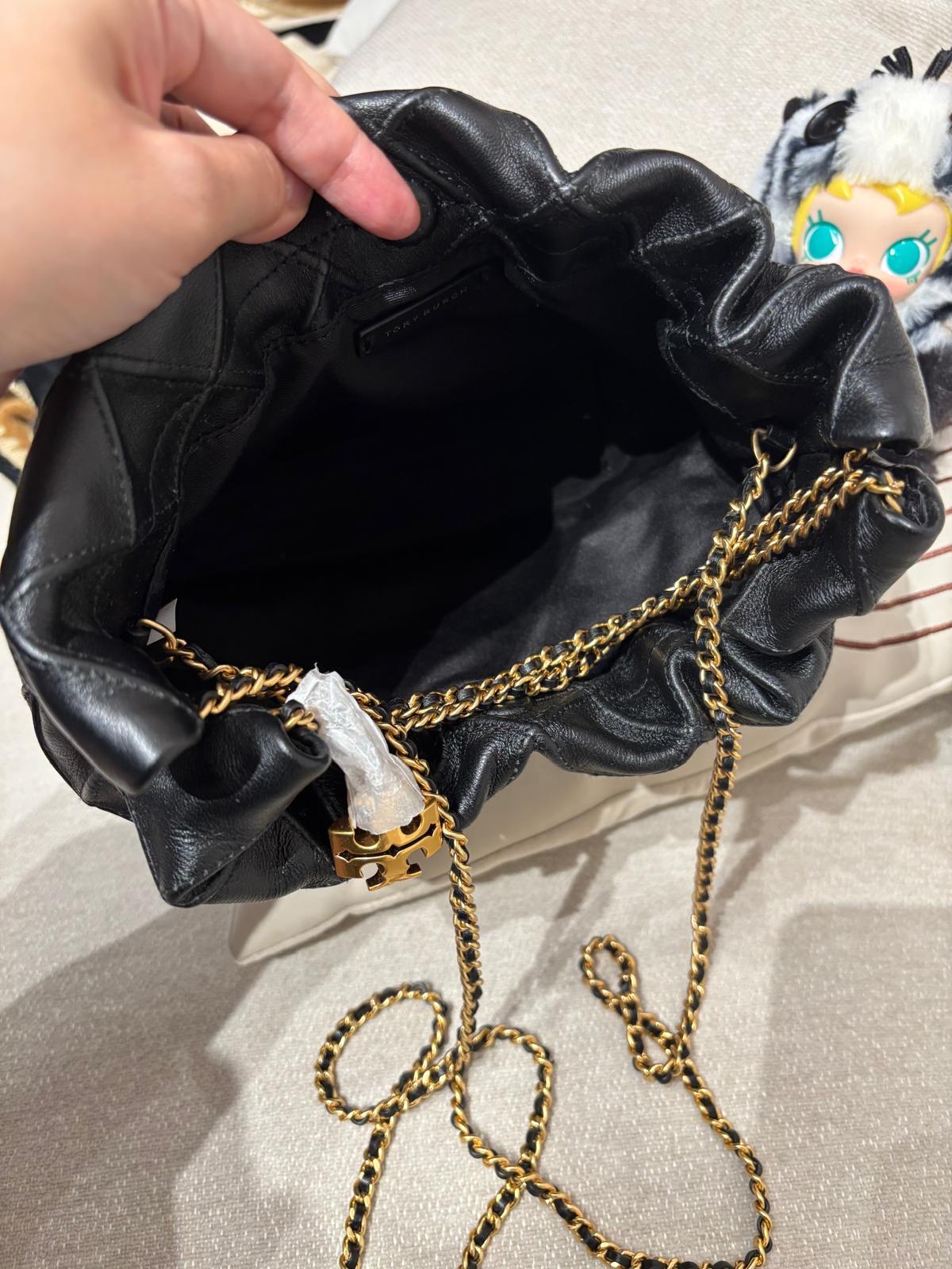 Tory Burch Chain Shoulder Bag Calfskin 100%Authentic, 99%New ✅Dust bag