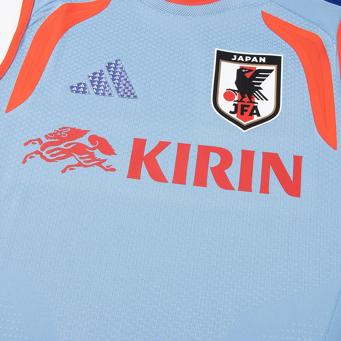 #球員版 Adidas Japan 日本 2026-27 Pro版訓練背心 (包括球員版贊助) KL1704