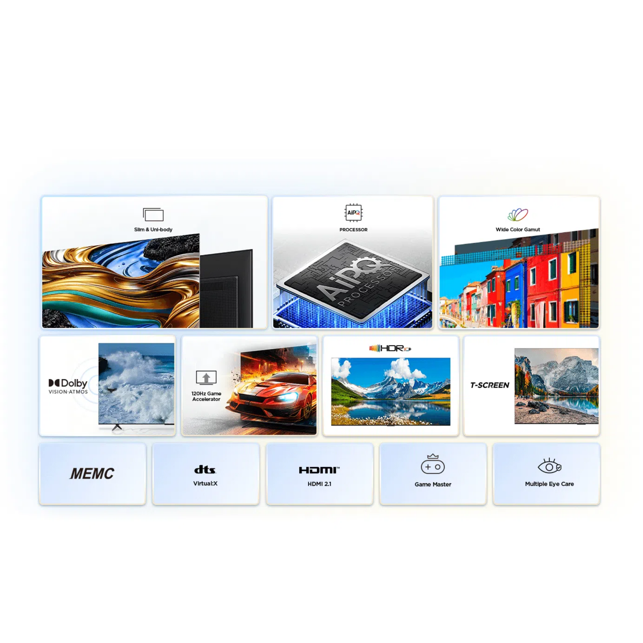 TCL 75" P755 Series 4K UHD Google TV (75P755)