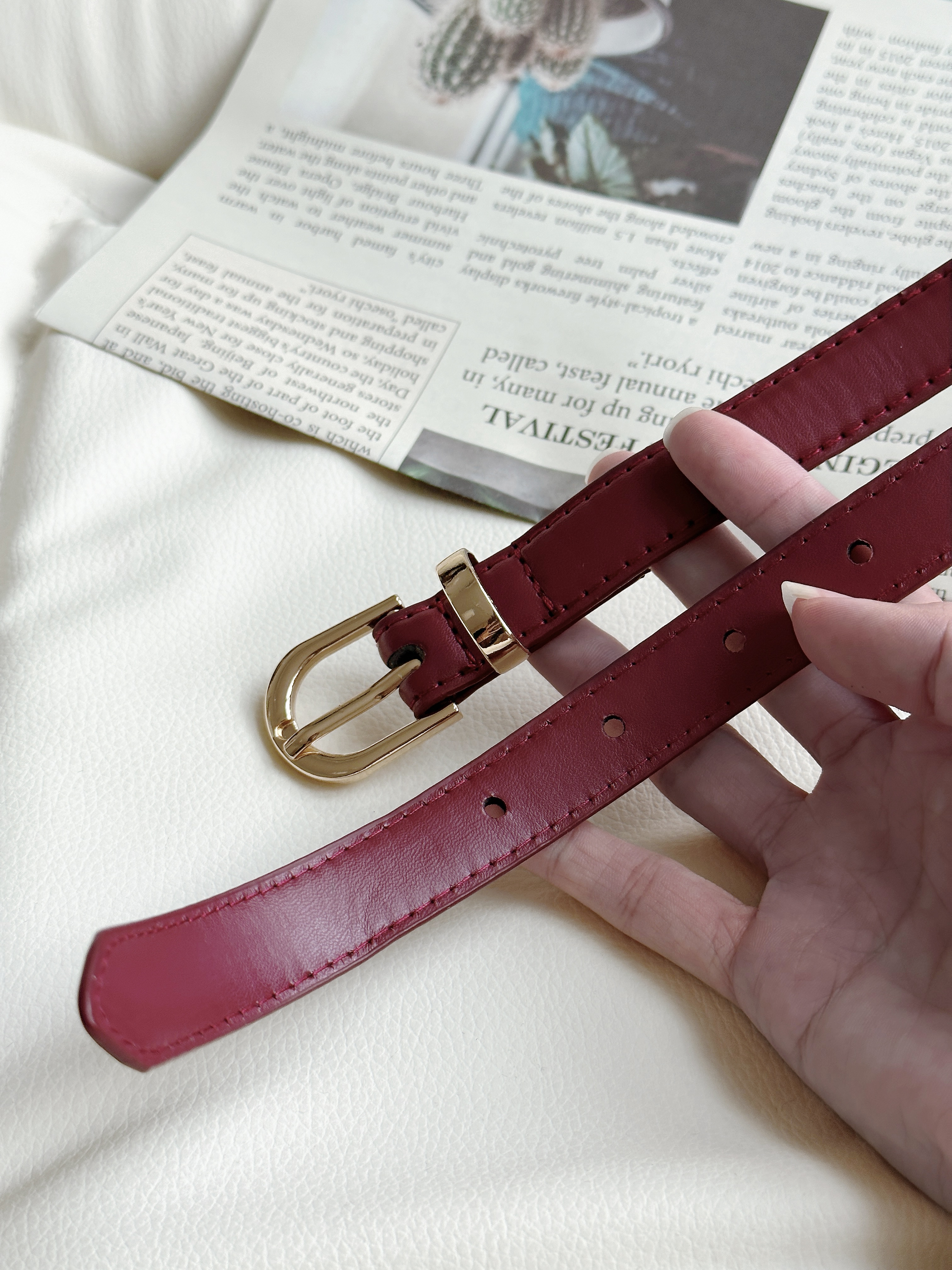 Ruby Red Belt