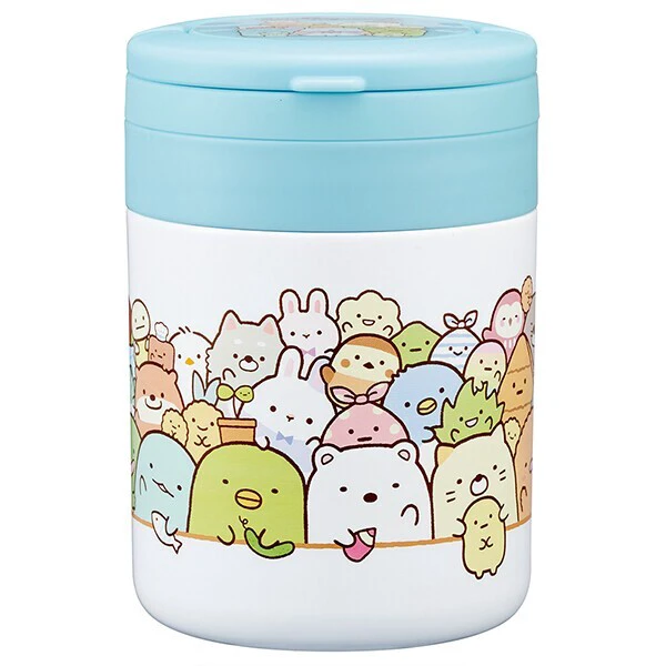 📢開團啦 約3月22日截單一次日本直送~新款角落生物抗菌可折疊手把保溫鍋