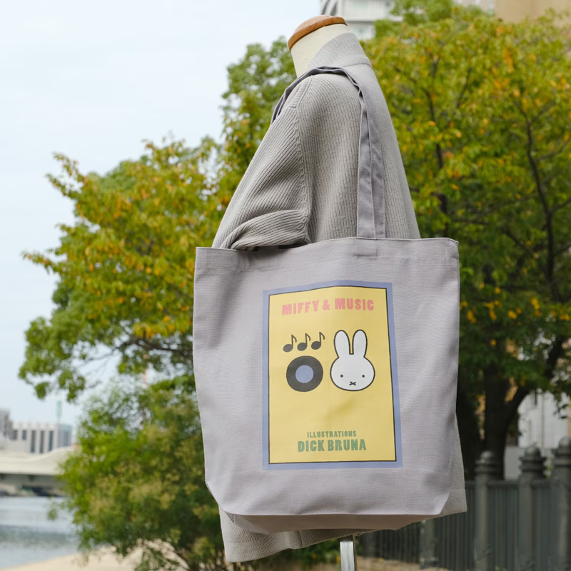 日本限定 Miffy & Music 手提袋 ｜大容量 Tote Bag