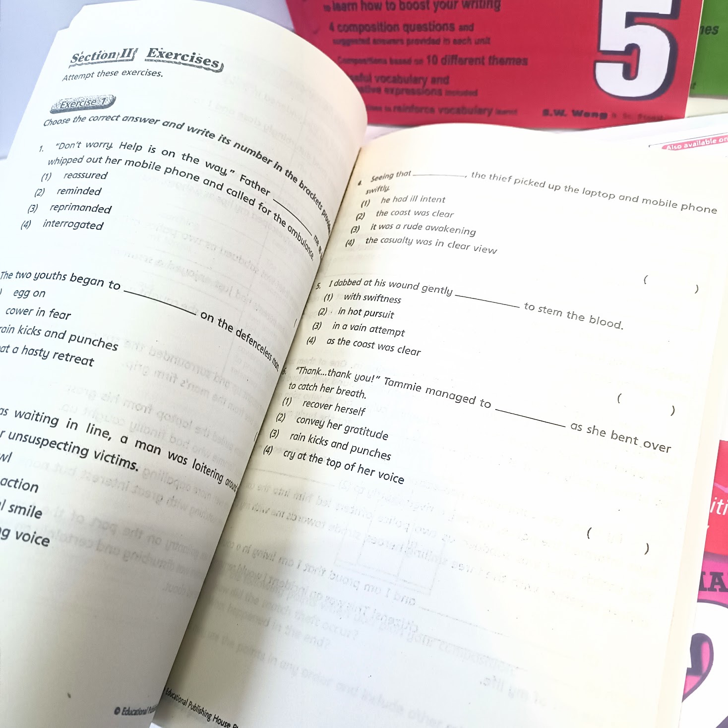 EPH English Thematic Composition Writing 小學1-6 年級 |9-12歲 | 新加坡英語 | 英語主題寫作 |訂製版 SAP14