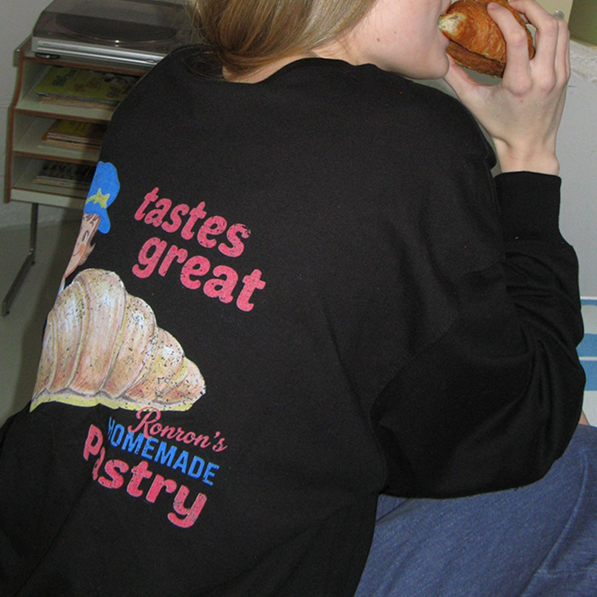 [RONRON] VINTAGE CROISSANT OVER FIT LONG SLEEVE (3色)