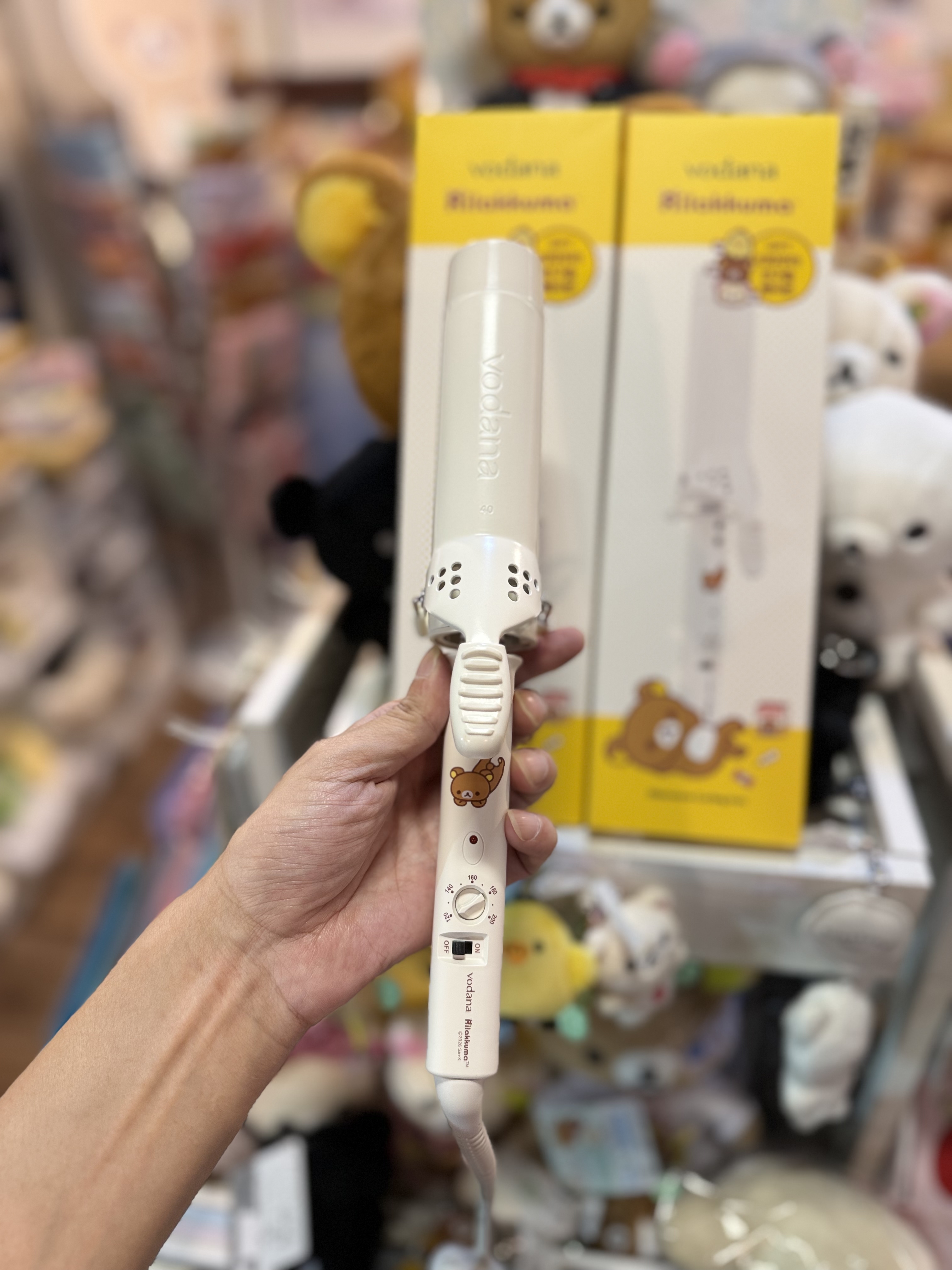 《預訂貨品》全新韓國限定 vodana  x  Rilakkuma 捲髮棒