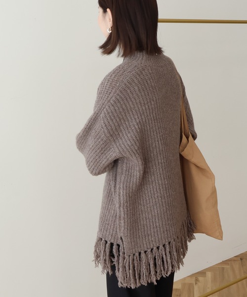 流蘇慵懶感冷衫