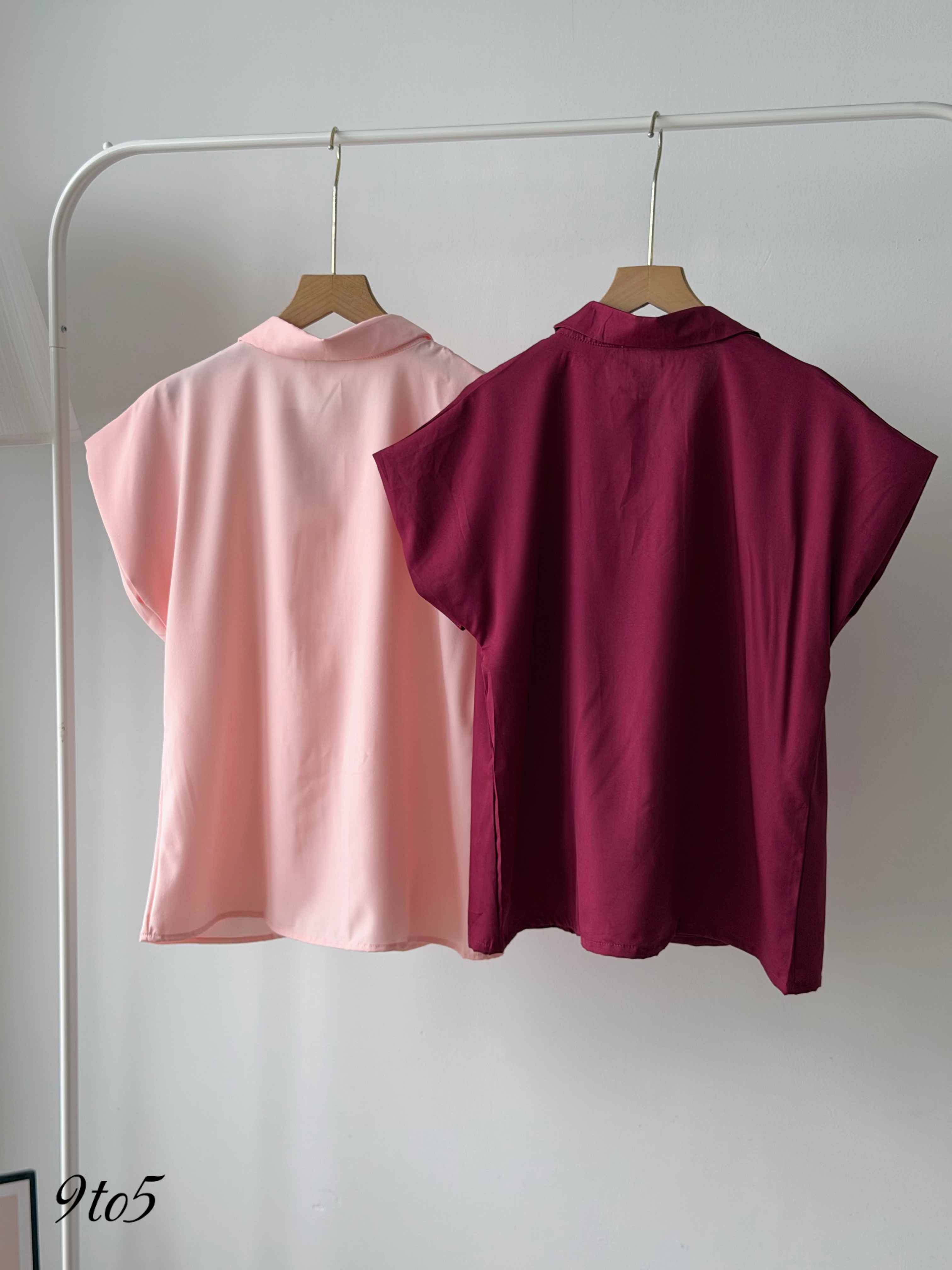 T4509 Cape Sleeve Shirt - 4 Colors 