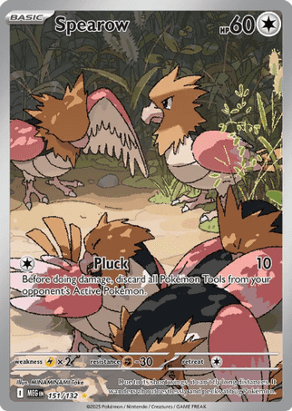 Pokemon TCG Mega Evolution - Spearow-151/132
