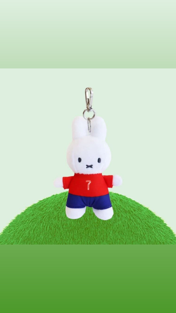 新登場 [韓國直送] 26年世界盃限定 Miffy/Melanie公仔掛件匙扣 
