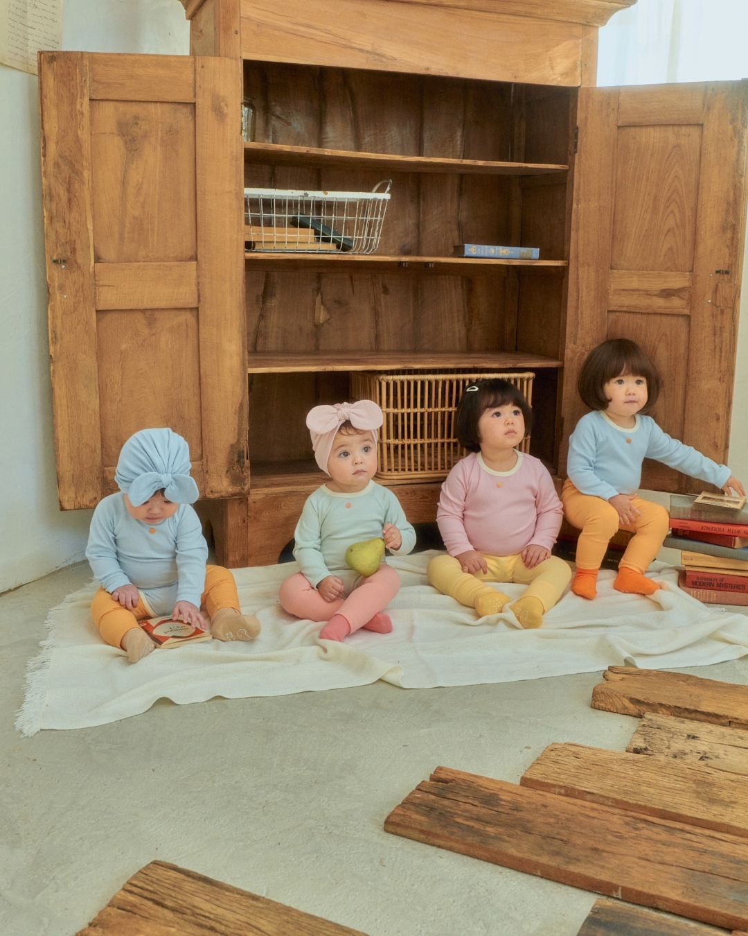 🇰🇷Oottbebe suit+pants