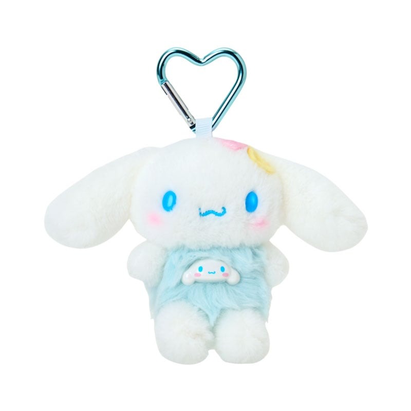 現貨｜Sanrio Cinnamoroll 玉桂狗 精彩的串珠系列 日版 吊飾 毛公仔 連心形扣 (76689-5)