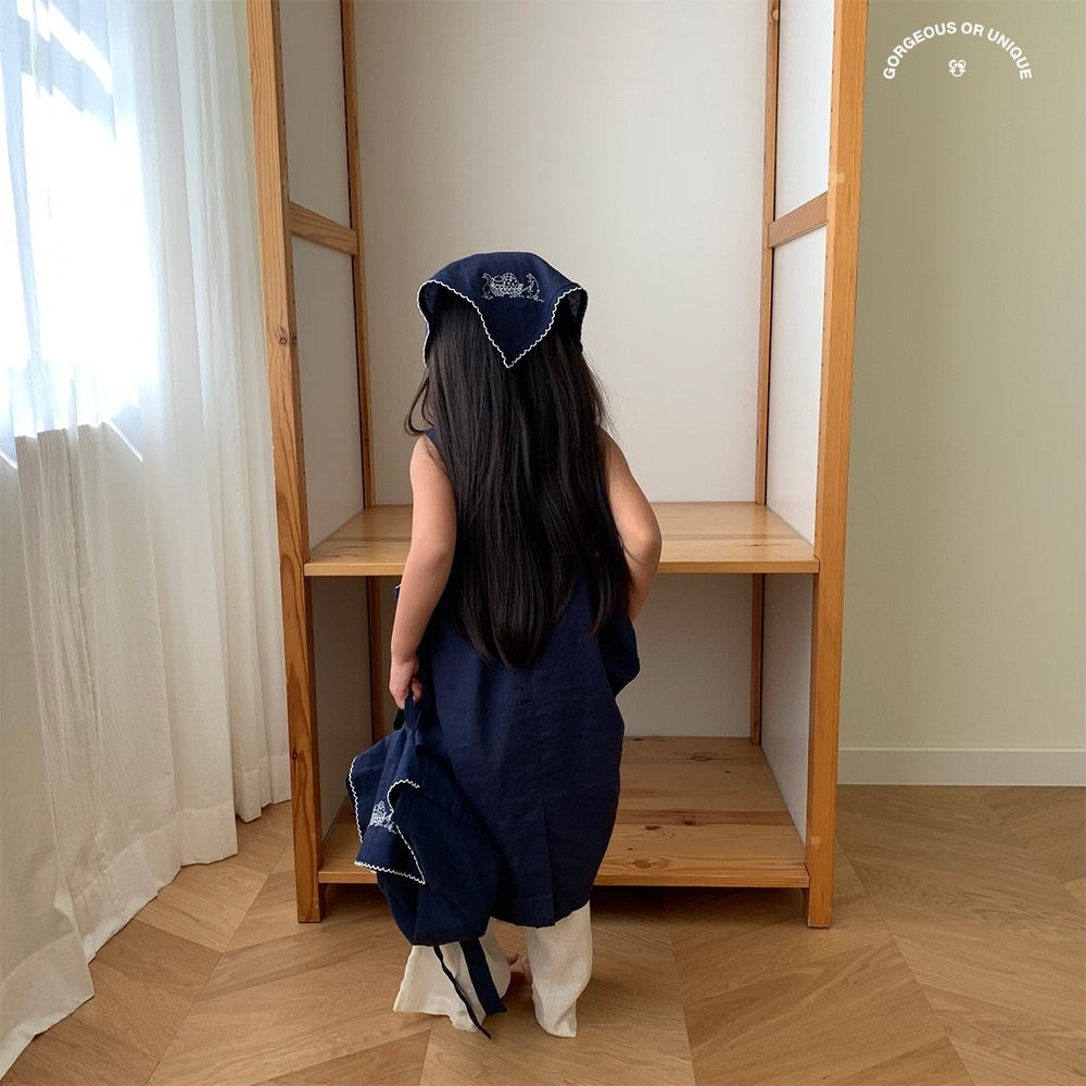 Gou | Linen OPS (Navy M100-110)