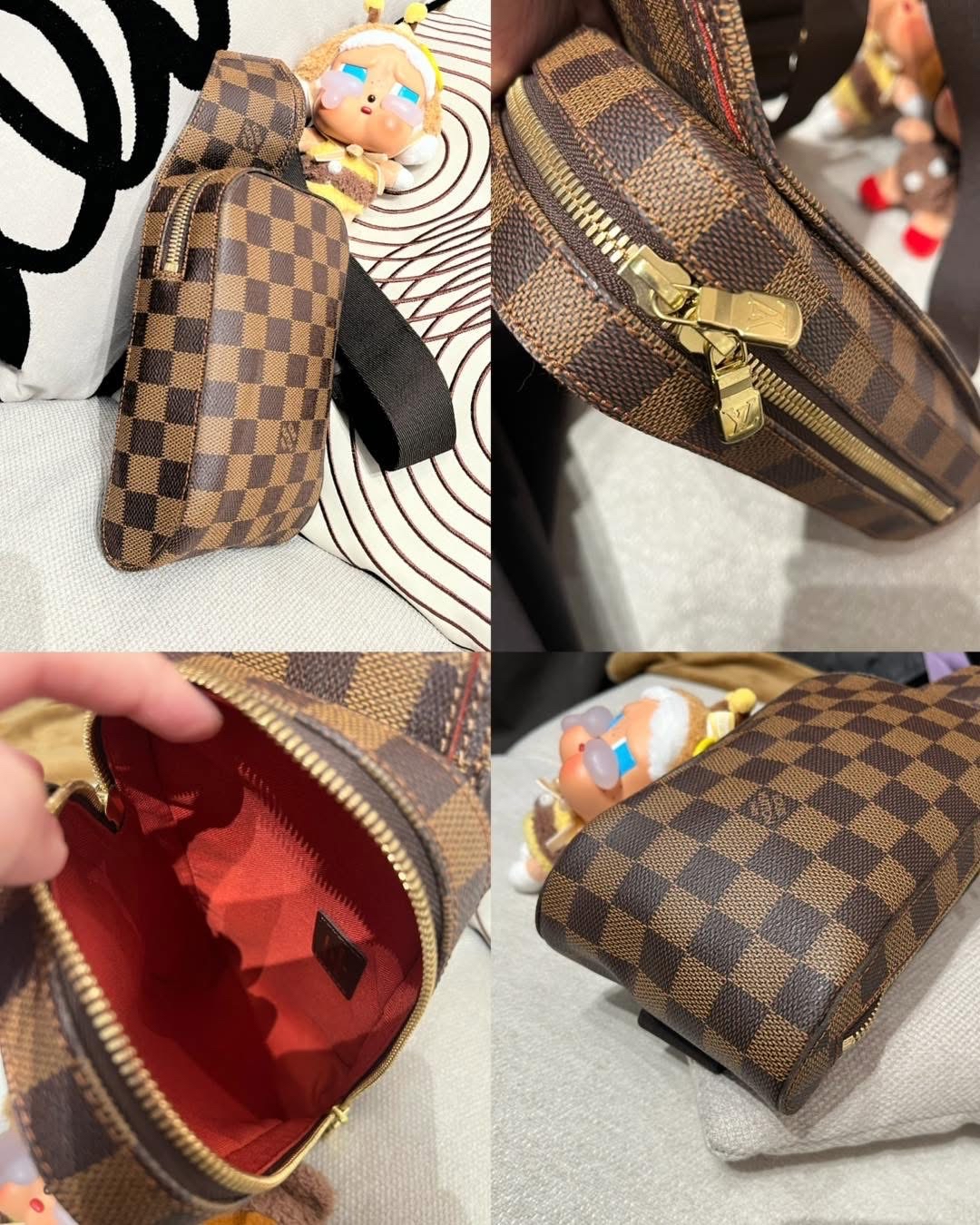Lv Geronimos 心口包 100%Authentic,98%New✅塵袋