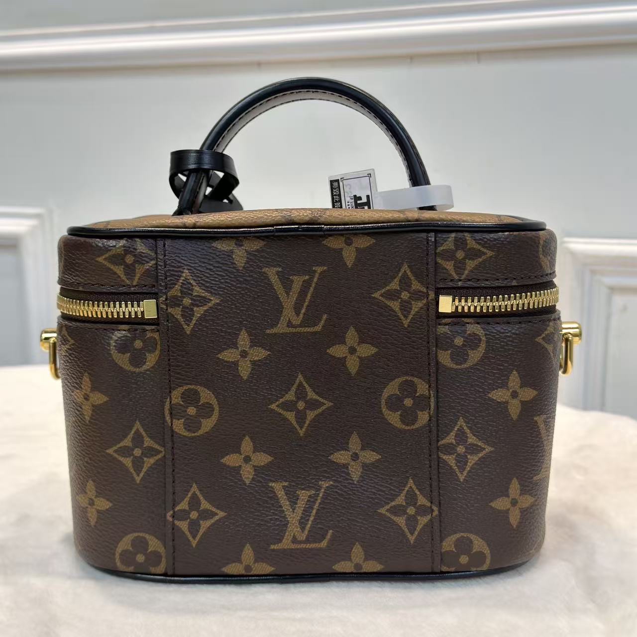 經典老花棕色LV Vanity化妝盒 小號