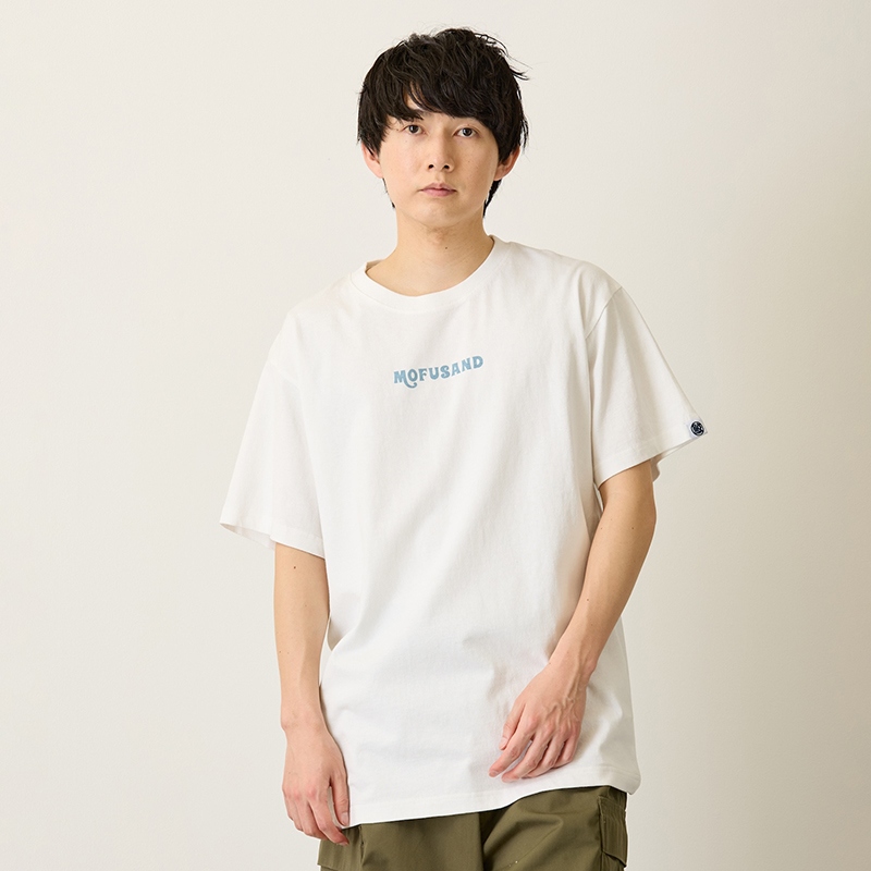 🌸 【預訂】T-shirt (RIDING WAVES) - Mofusand Board Shark