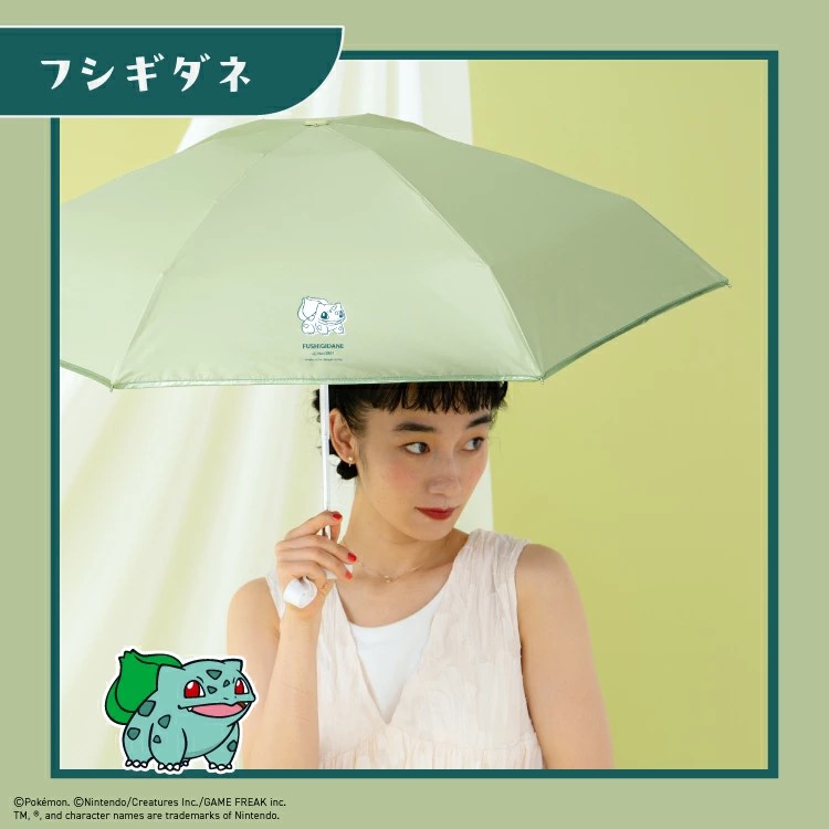 現貨🌸日本直送 |Wpc. x Pokémon寶可夢-迷你縮骨遮太陽傘/雨傘/100%完全遮光摺疊傘/晴雨兼用雨具
