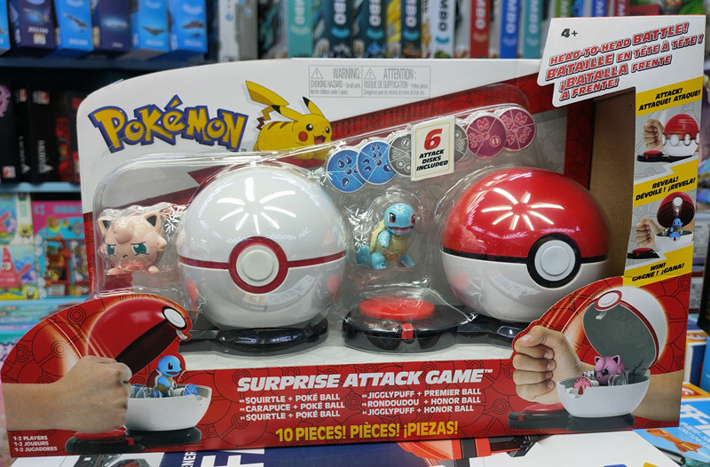 Pokemon 精靈球 Surprise Attack Game  -1套- 現貨