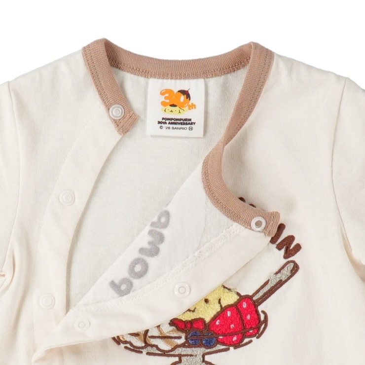 🇯🇵限量預訂 日本直送🇯🇵布甸狗毛毛芭菲刺繡貼花短袖連身服