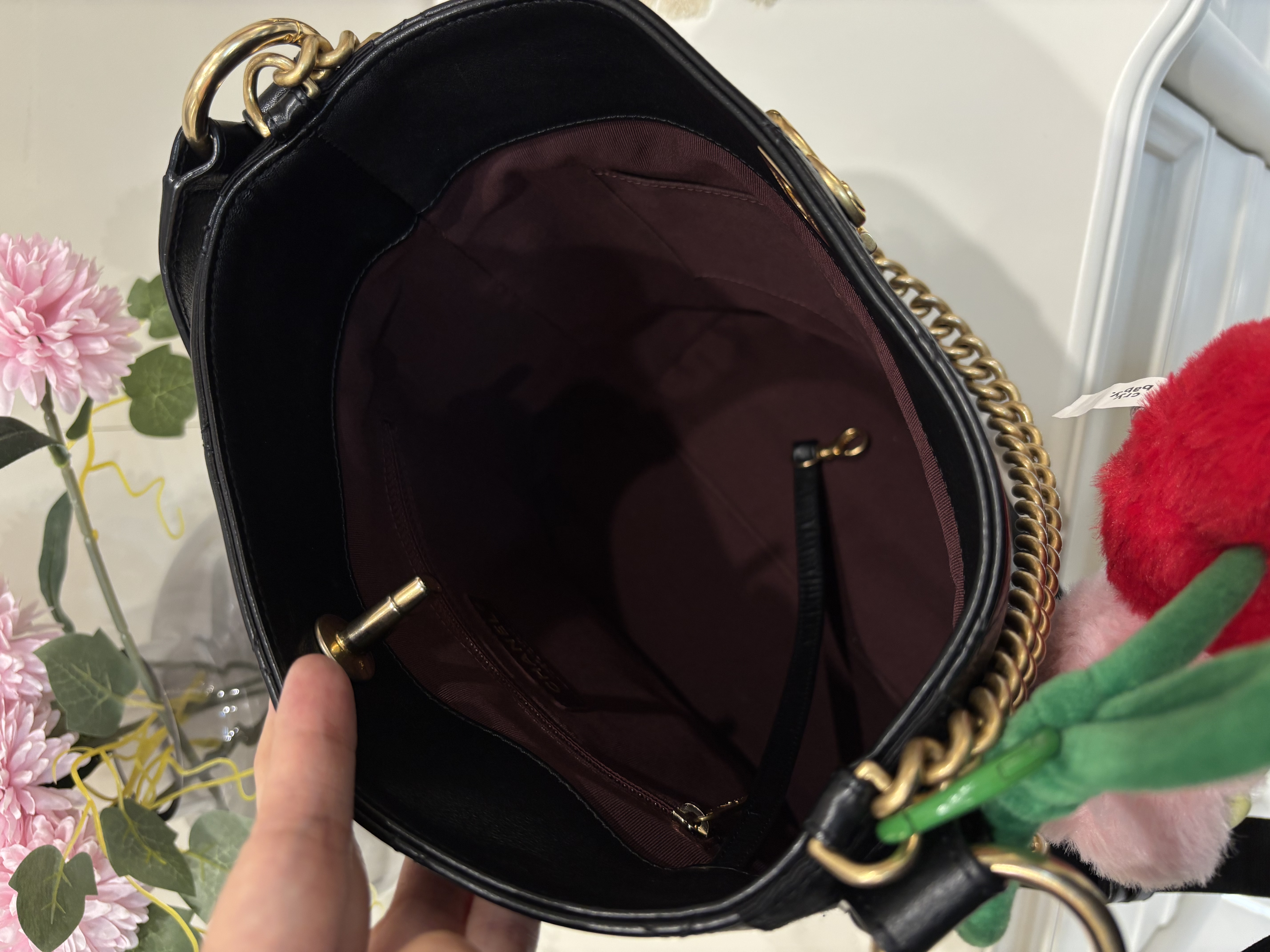 Chanel 2way Bucket bag 100%Authentic, 95%New ✅收據✅card ✅dust bag 