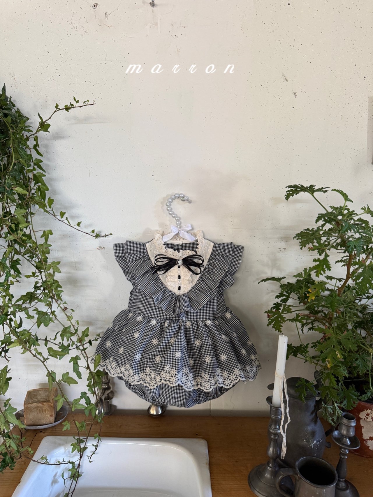 🇰🇷marron babysuit